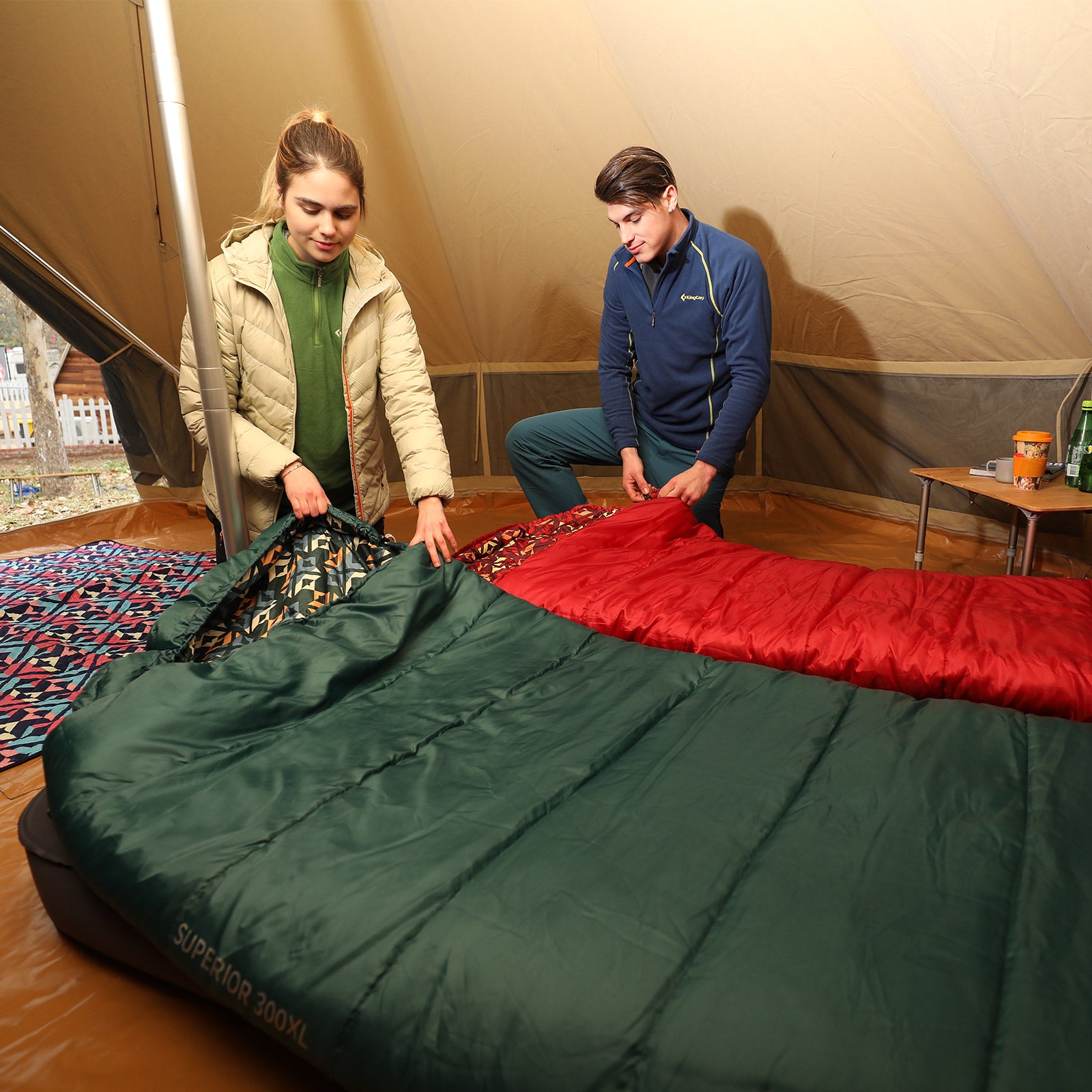 Katoenen tent Khan 500