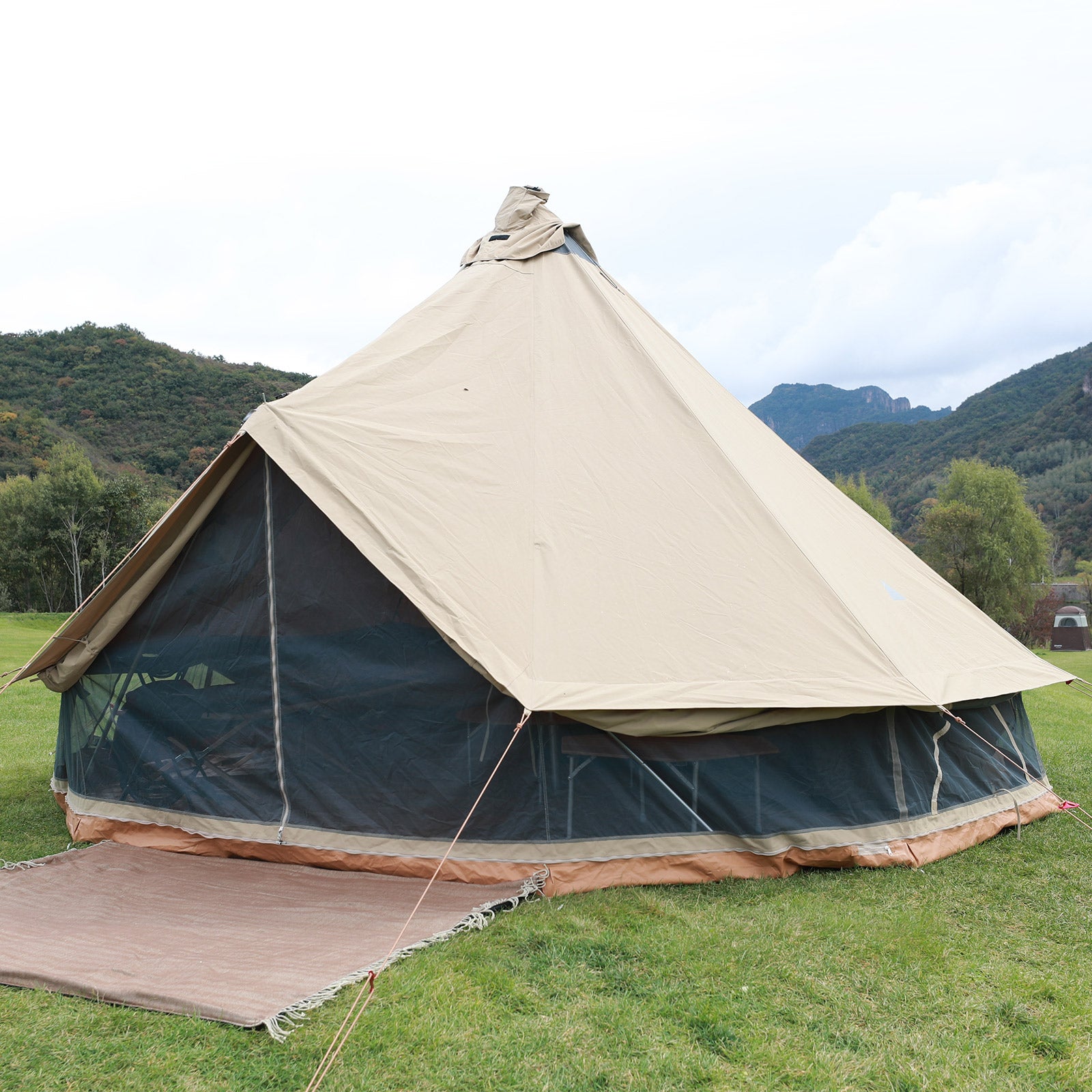 Baumwollzelt Khan 500