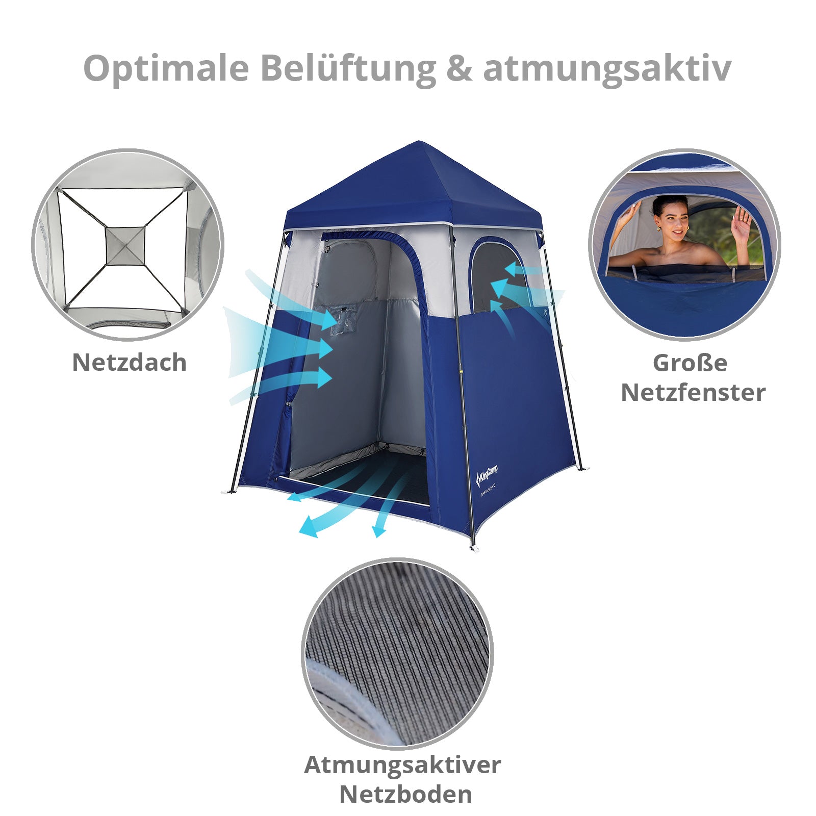 Duschzelt Marasusa Q