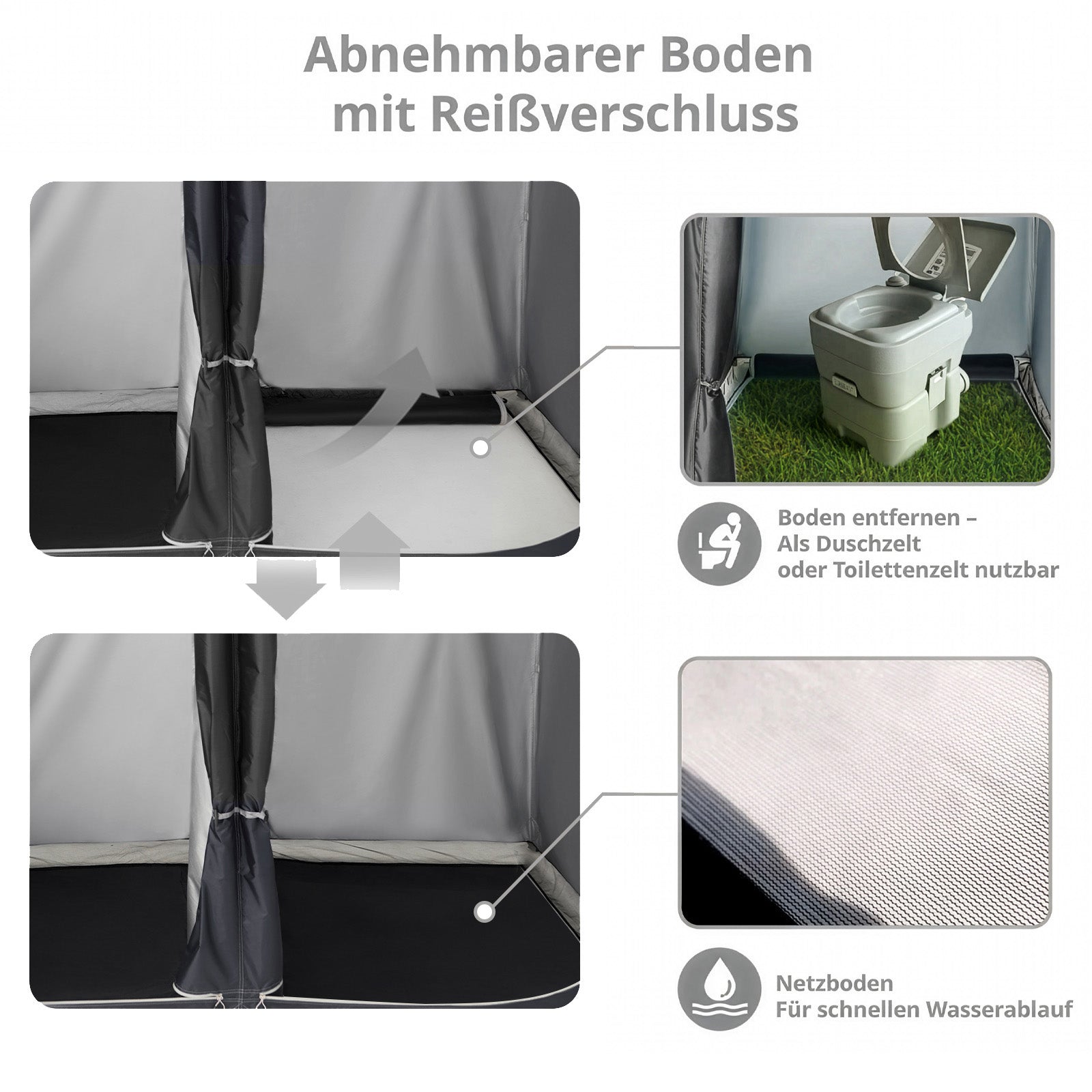 Duschzelt Marasusa Q Double