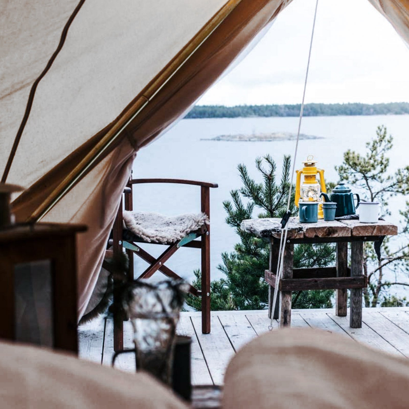 Katoenen tent Khan 400 C