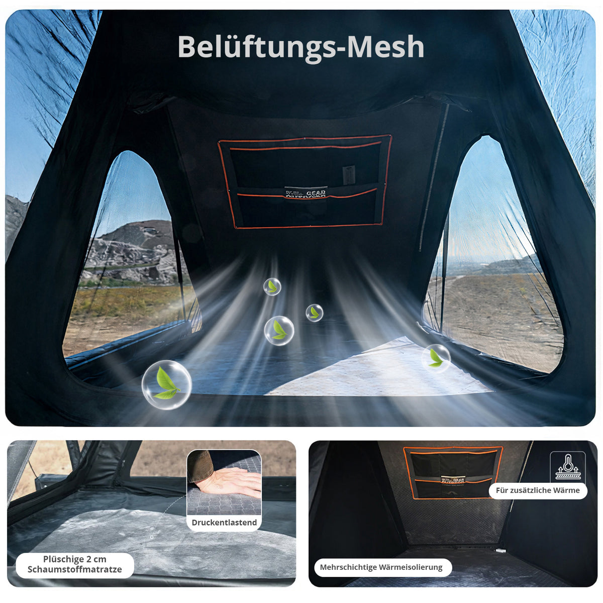 Dachzelt Open Road LW