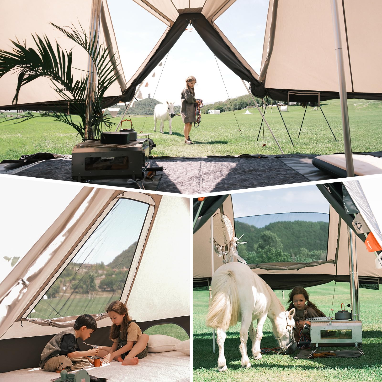 Cotton tent Khan Villa