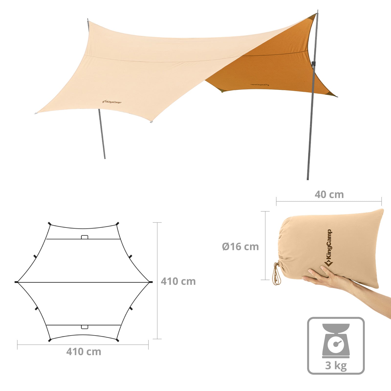 Sunshade Tagounit Tarp