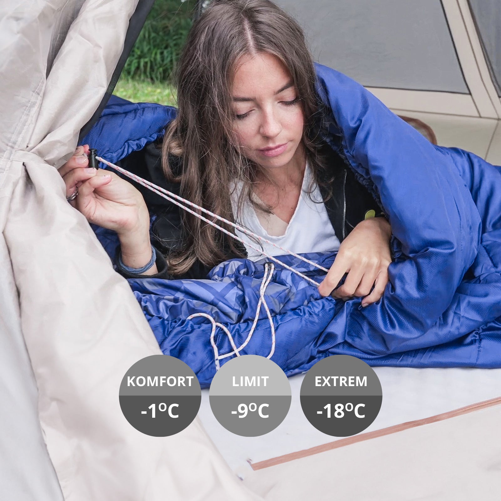 Mummy sleeping bag Superior 400 XL