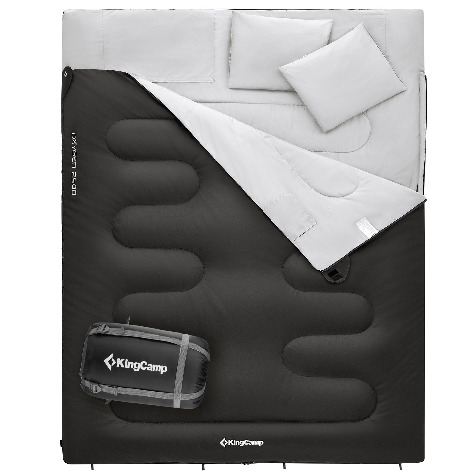 Double sleeping bag blanket Oxygen 250D