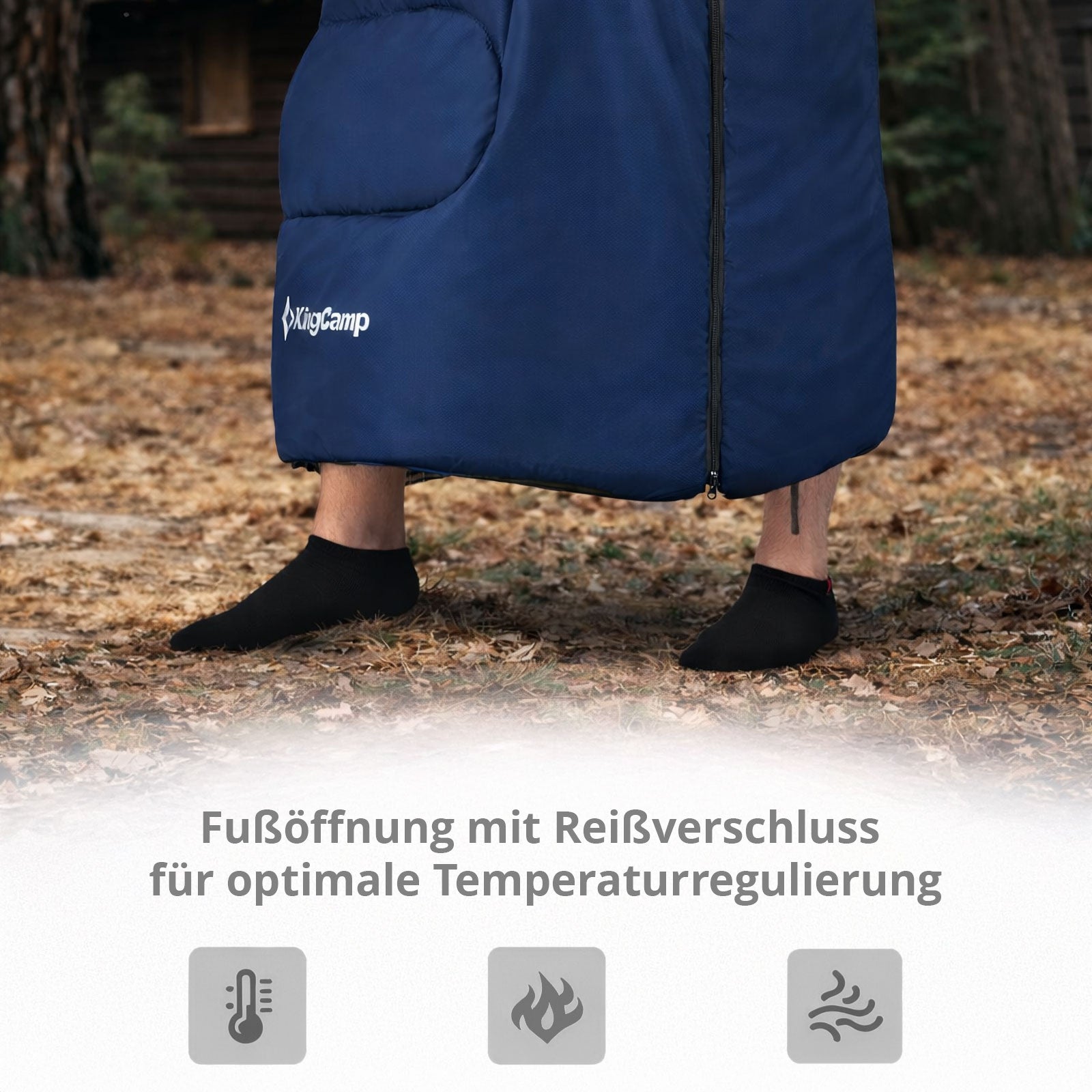 Deckenschlafsack Cloud 400