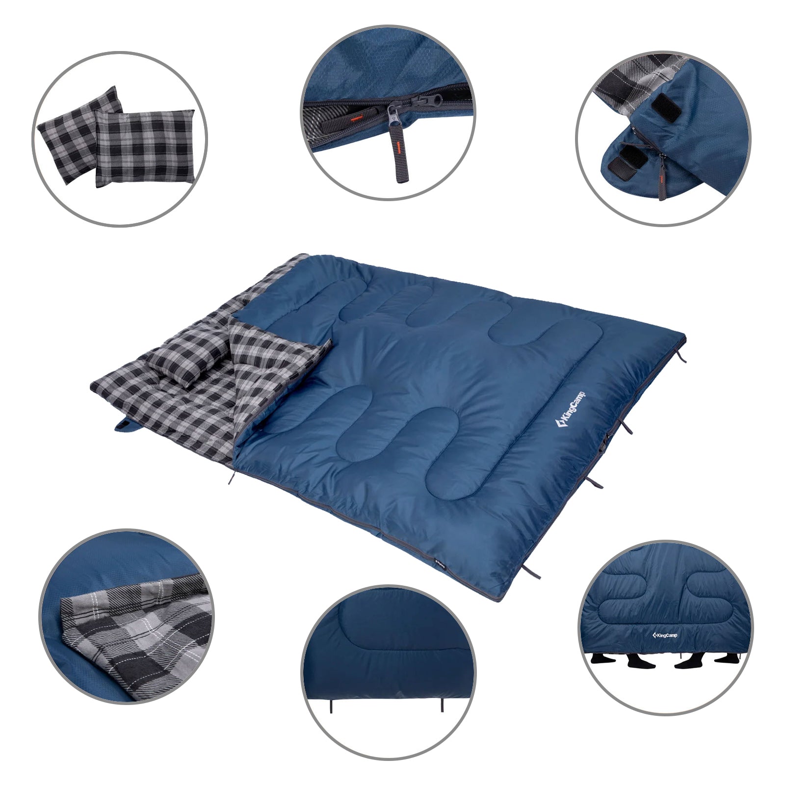 Deckenschlafsack Snowflake 300D