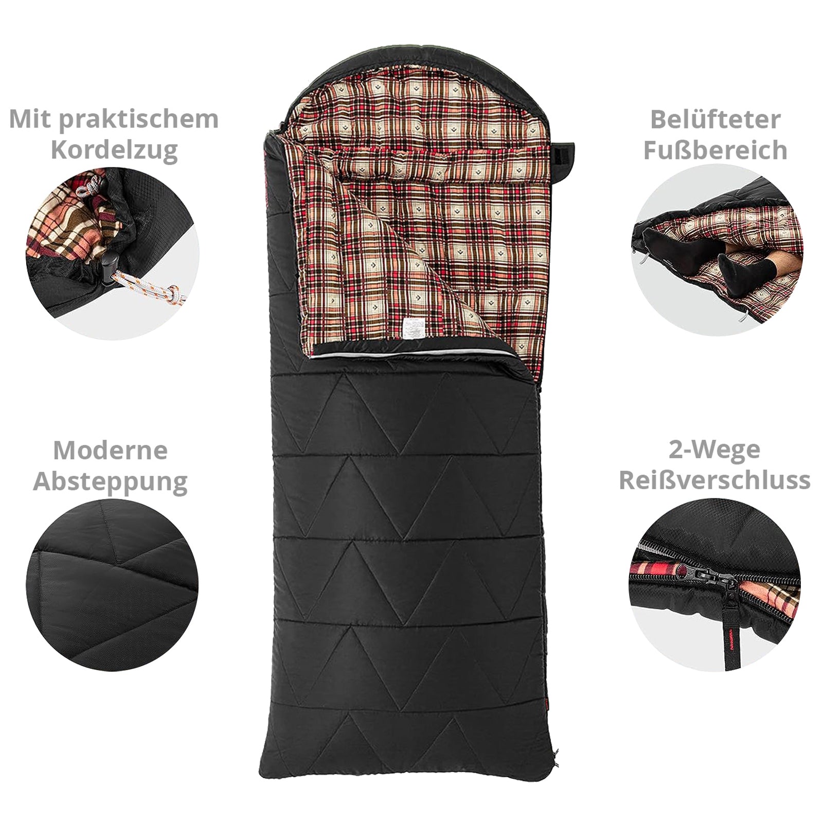 Mumienschlafsack Preston