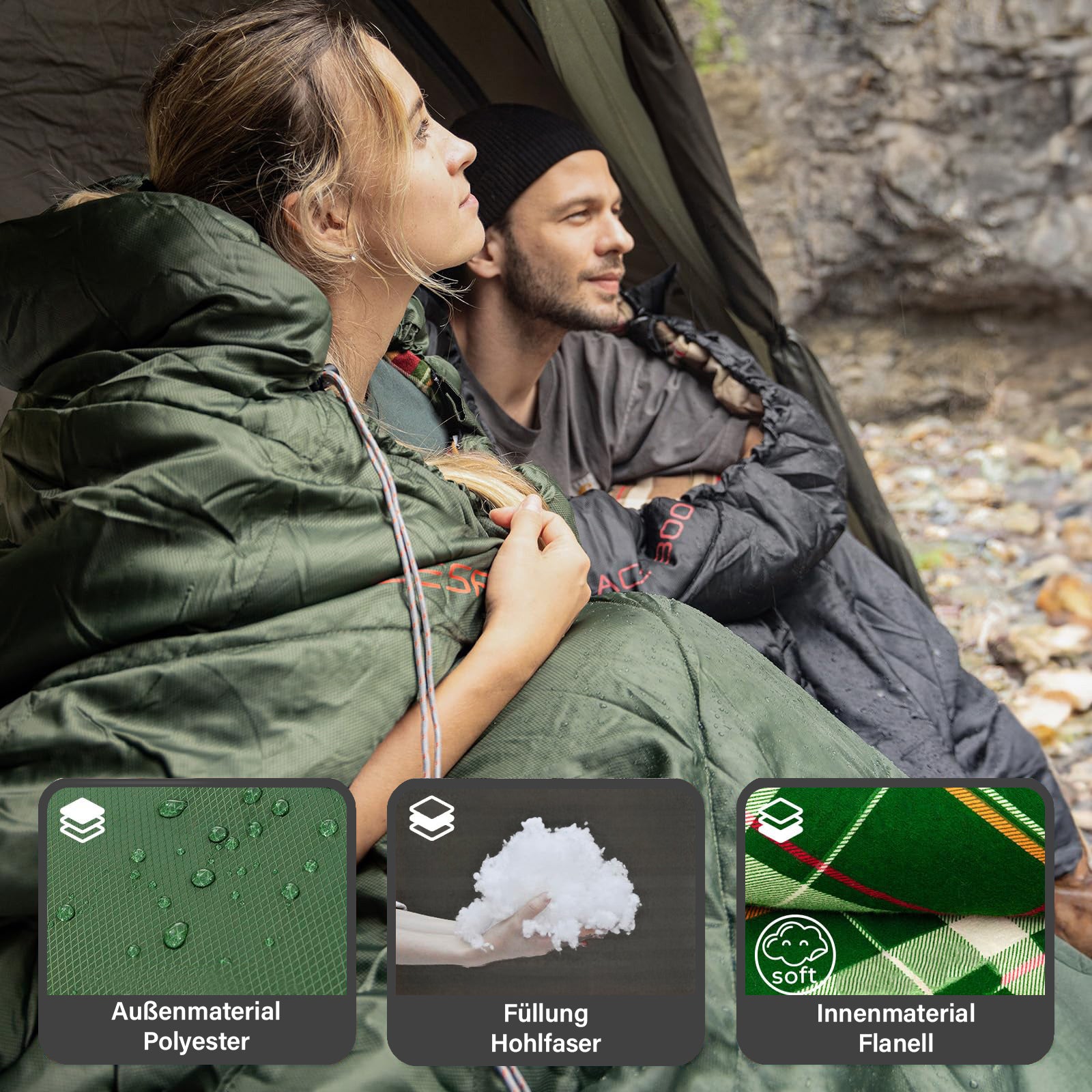 Mummy sleeping bag Freespace 300