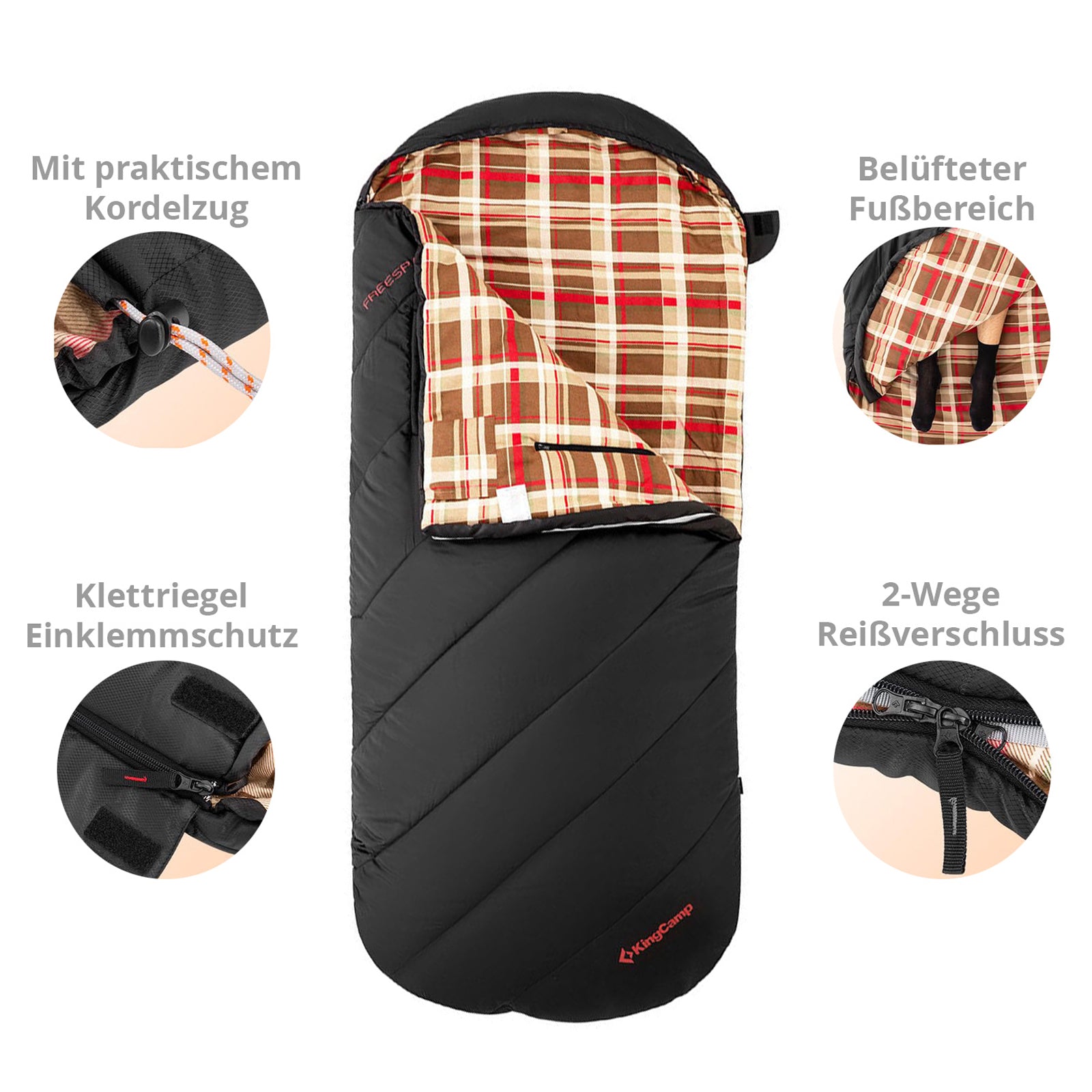 Sac de couchage momie Freespace 300