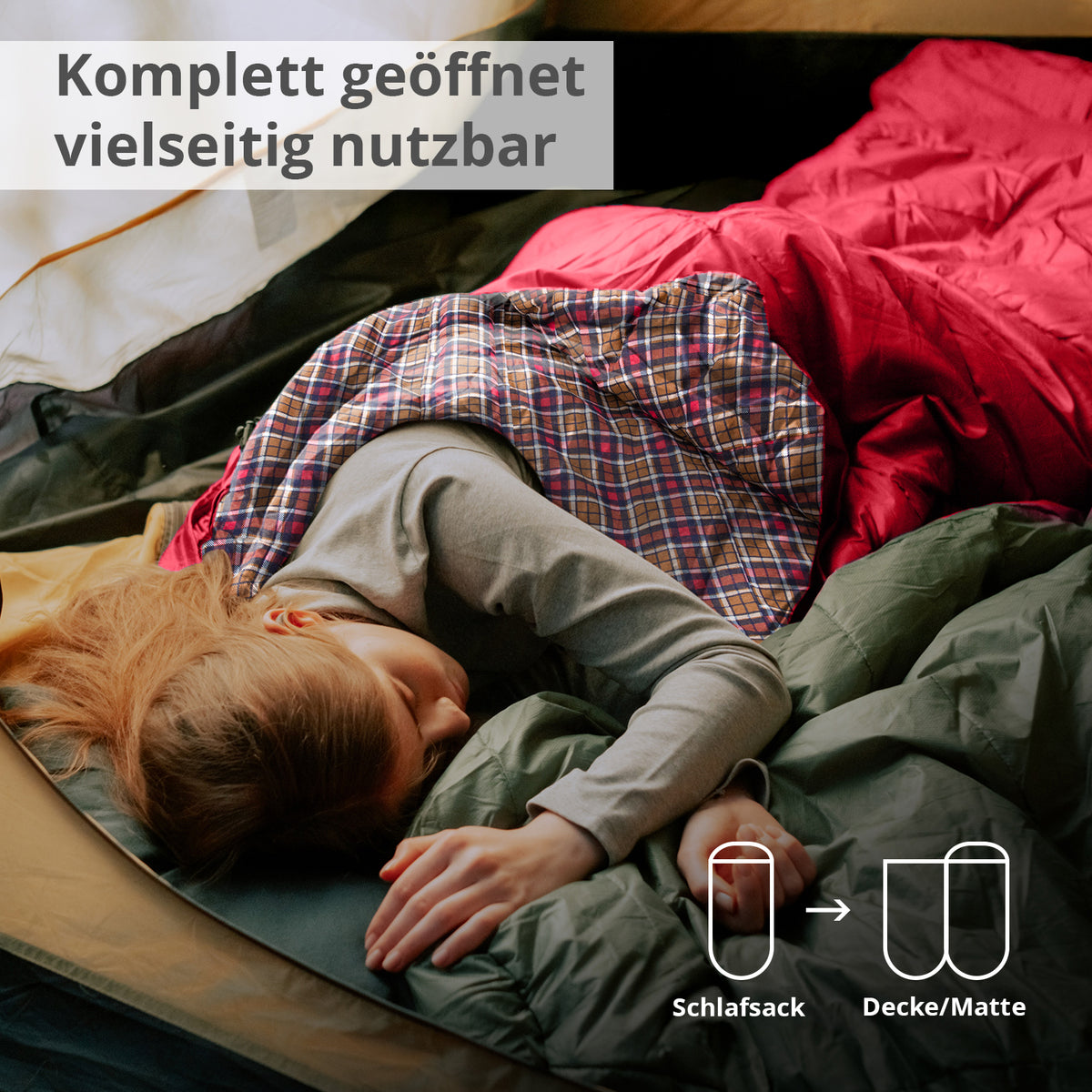 Deckenschlafsack Freespace 350