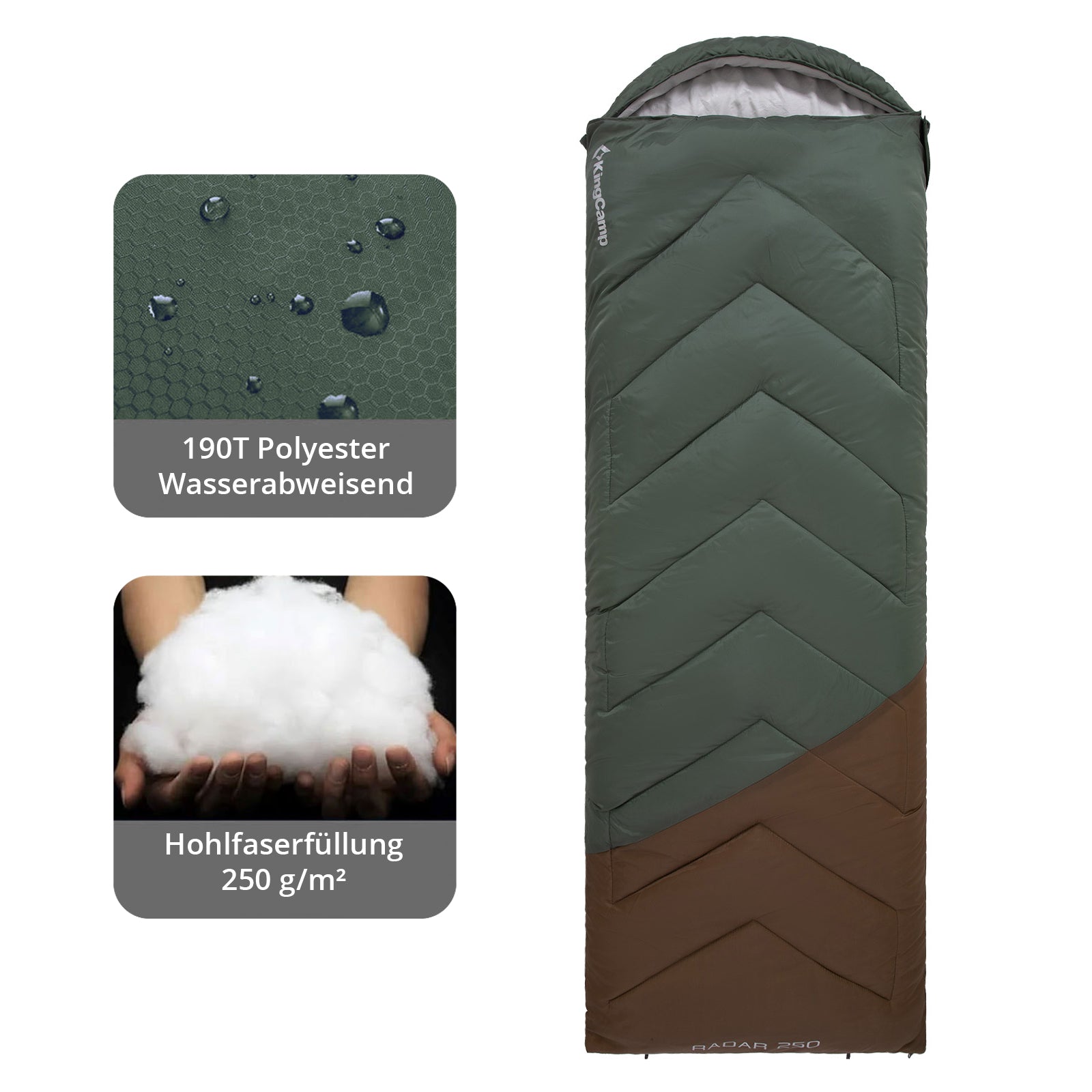 Mumienschlafsack Radar 250