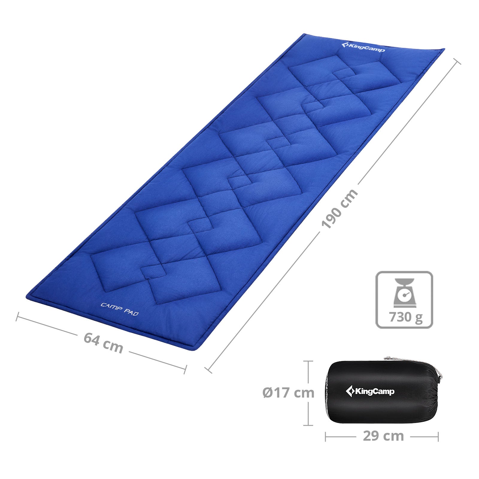 Feldbett-Auflage Camp Pad