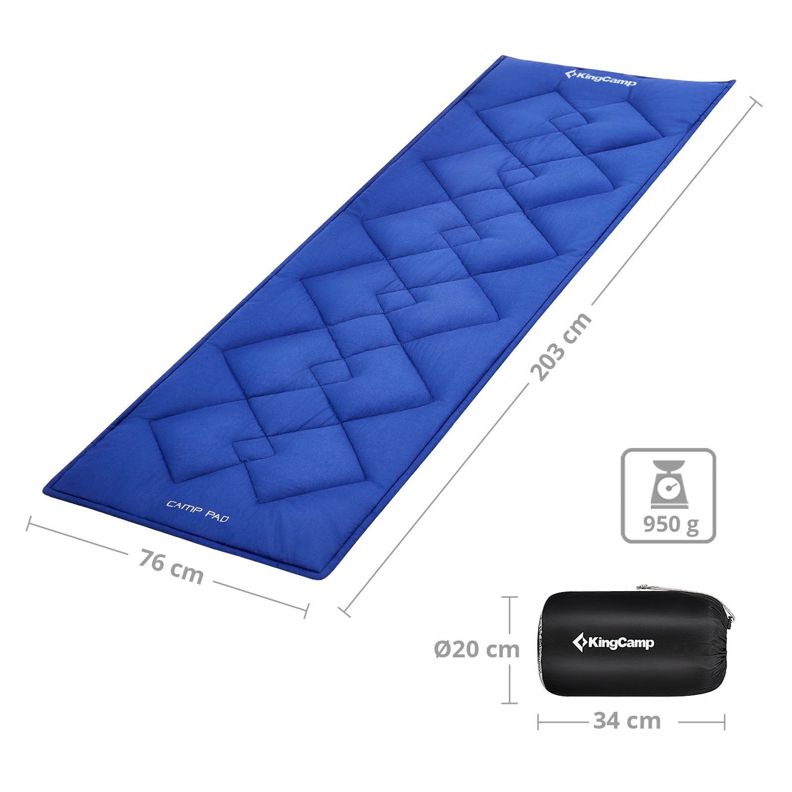 Feldbett-Auflage Camp Pad