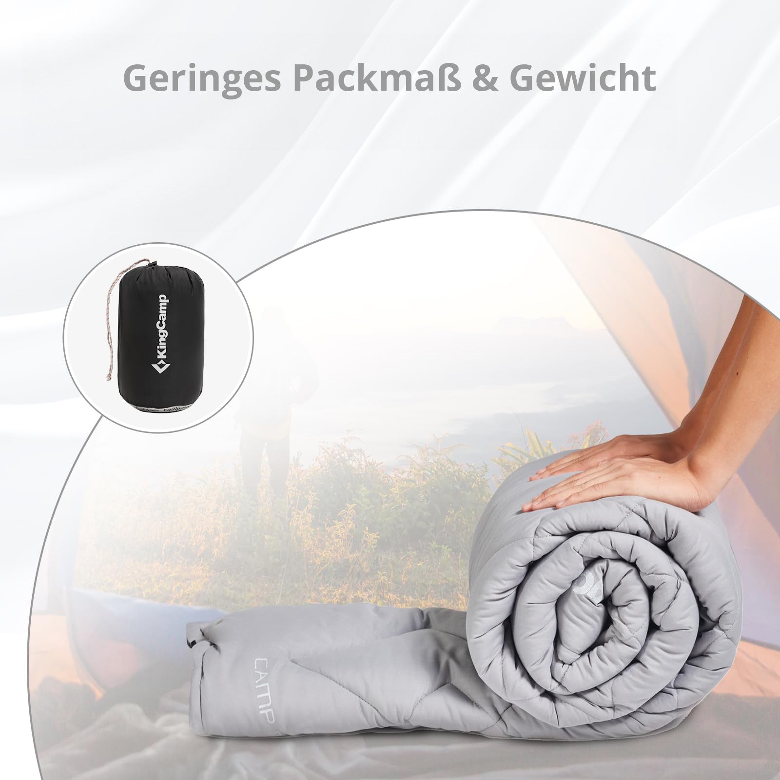 Veldbedmatras Camp Pad M