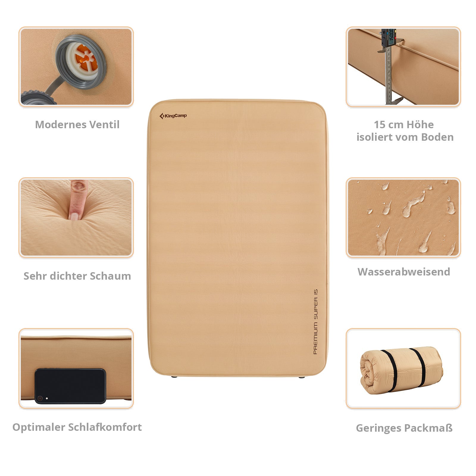 Luftbett Premium Deluxe