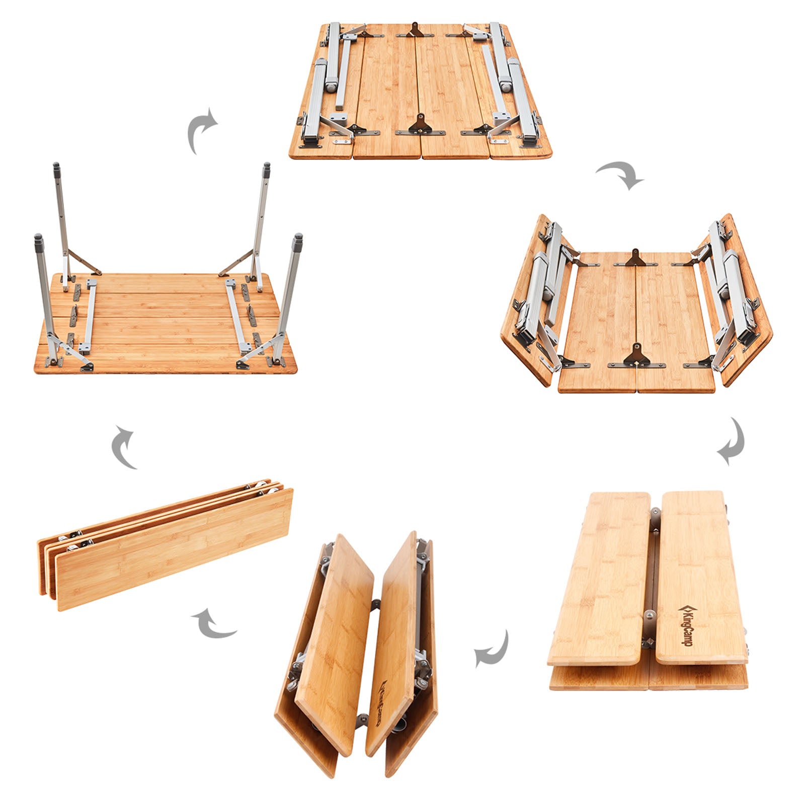 Klaptafel Bamboetafel S