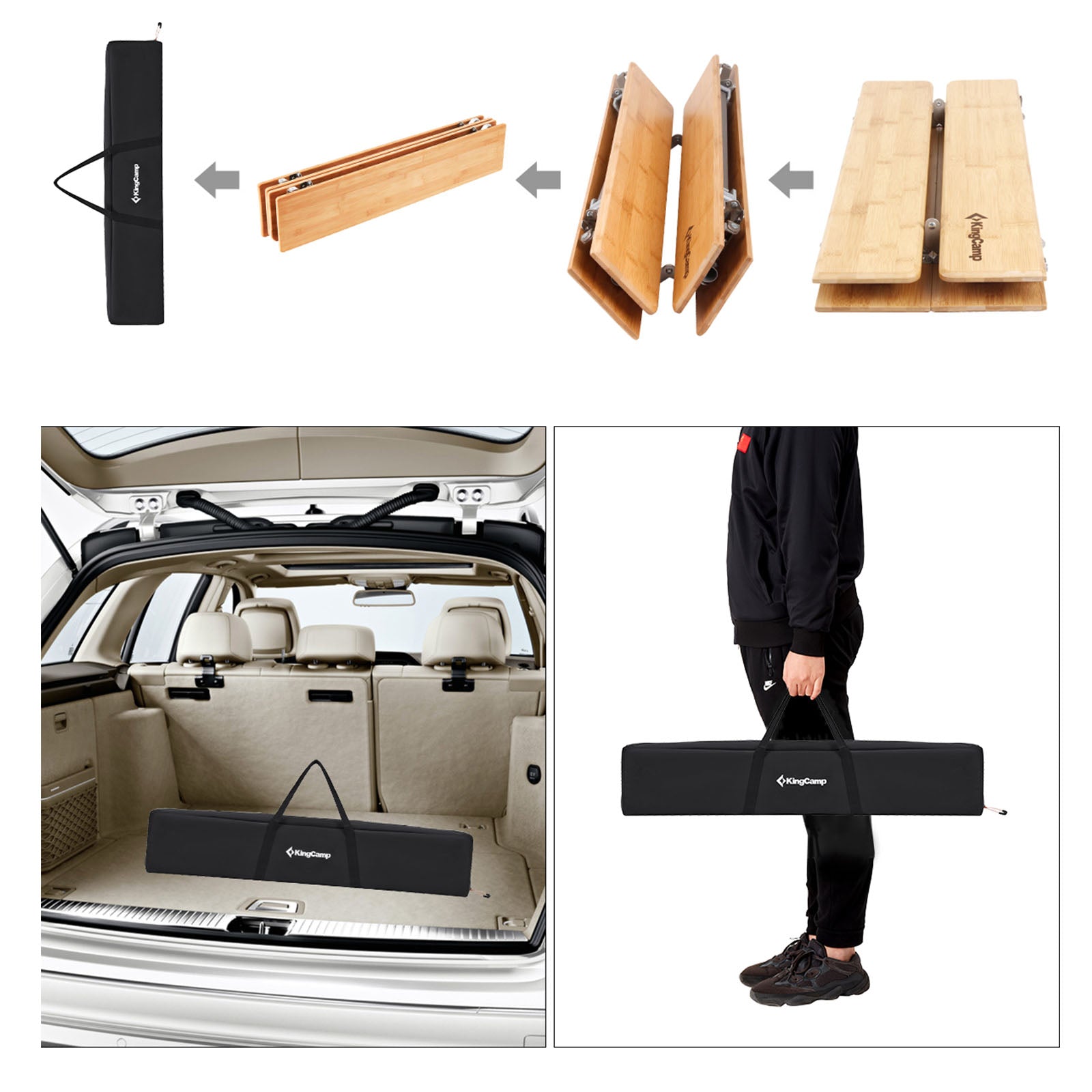 Klapptisch Bamboo Table L plus