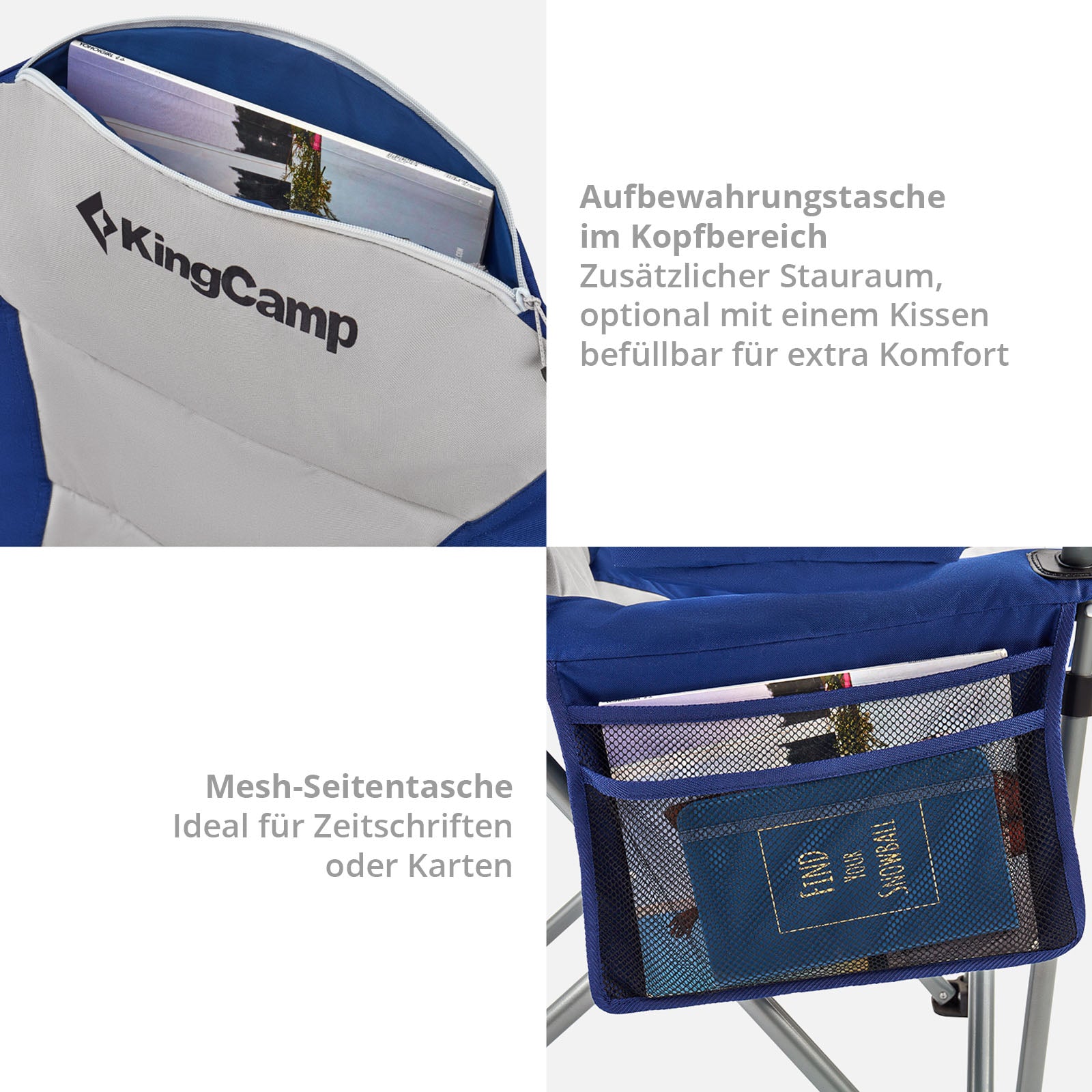 Deluxe camping chair