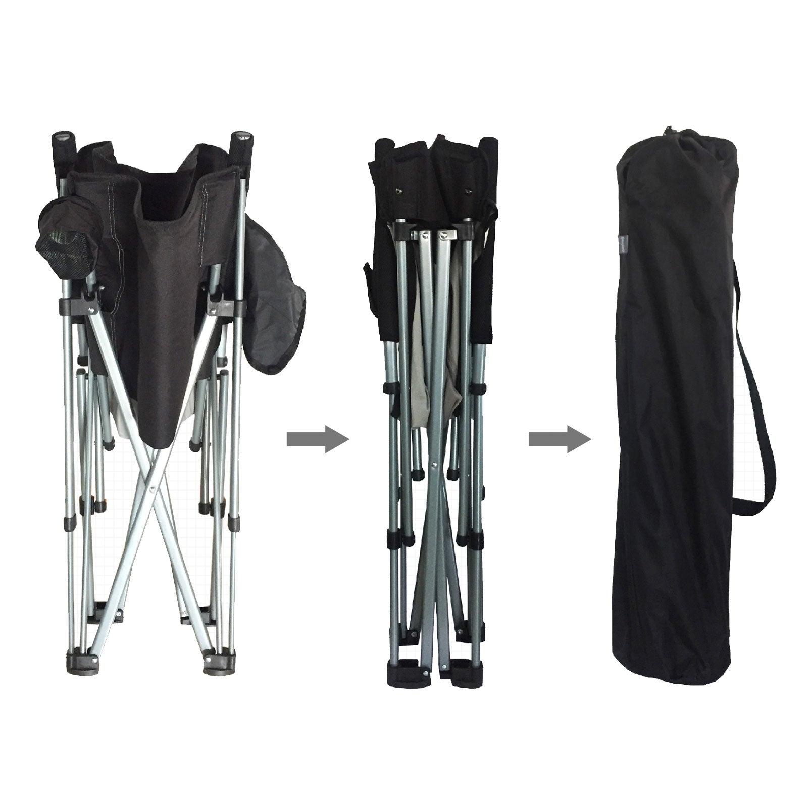 Campingstuhl Hard Armrest Chair