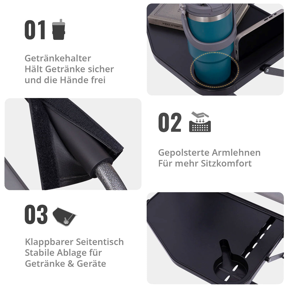 Campingstuhl Portable Director Chair II