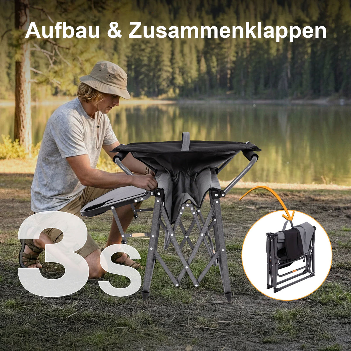 Campingstuhl Portable Director Chair II