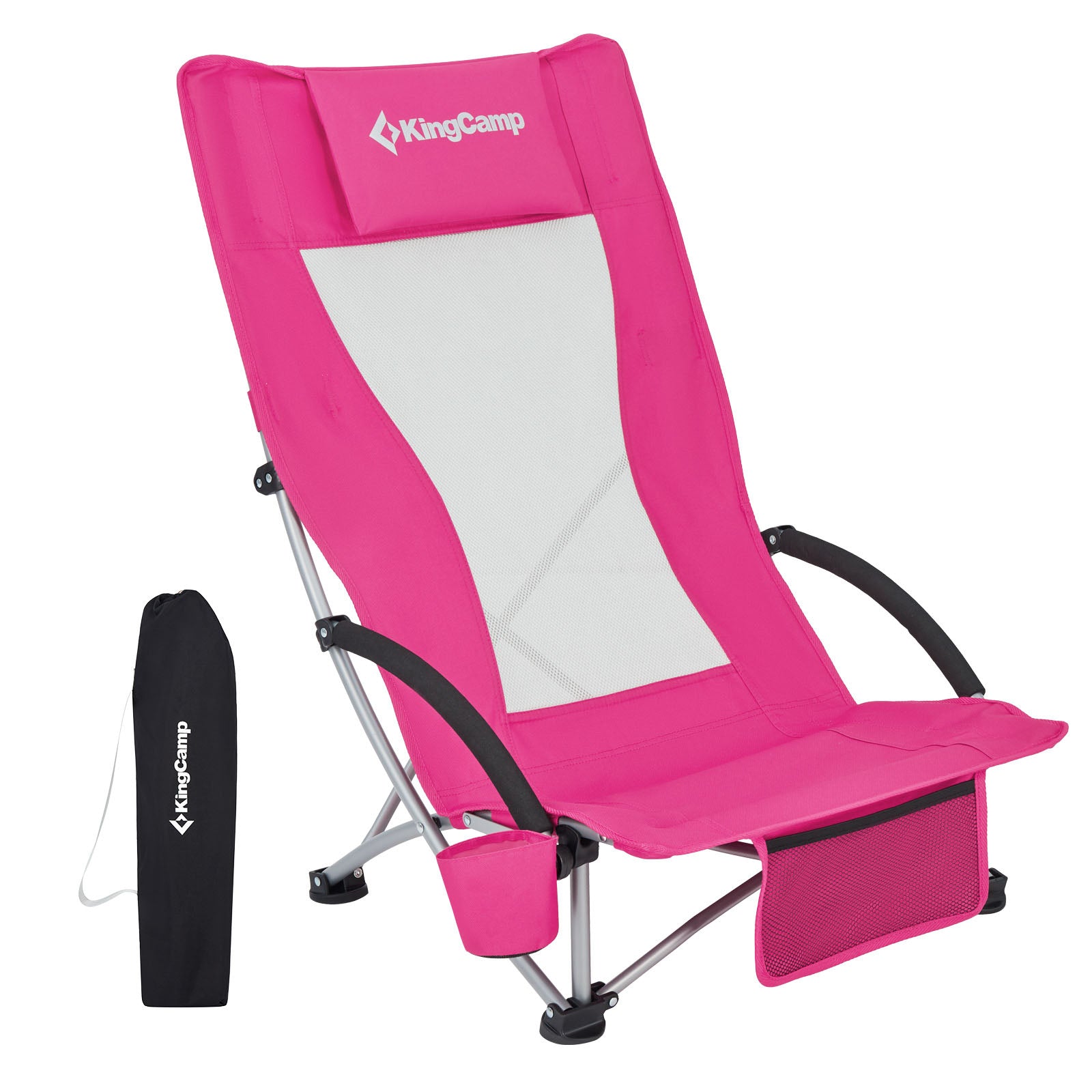 Chaise de camping Chaise de plage haute