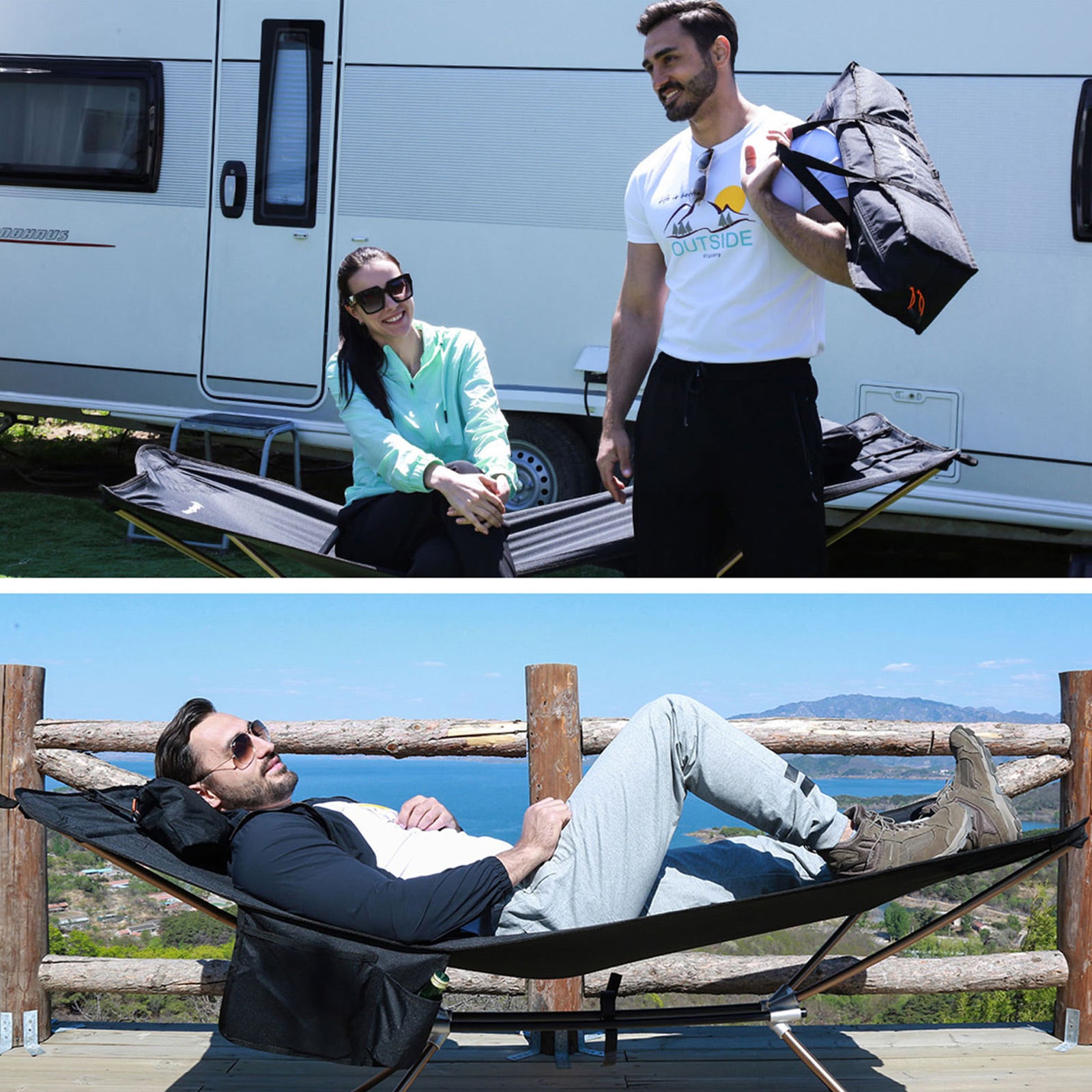 Lit de camp ultraléger Skycot