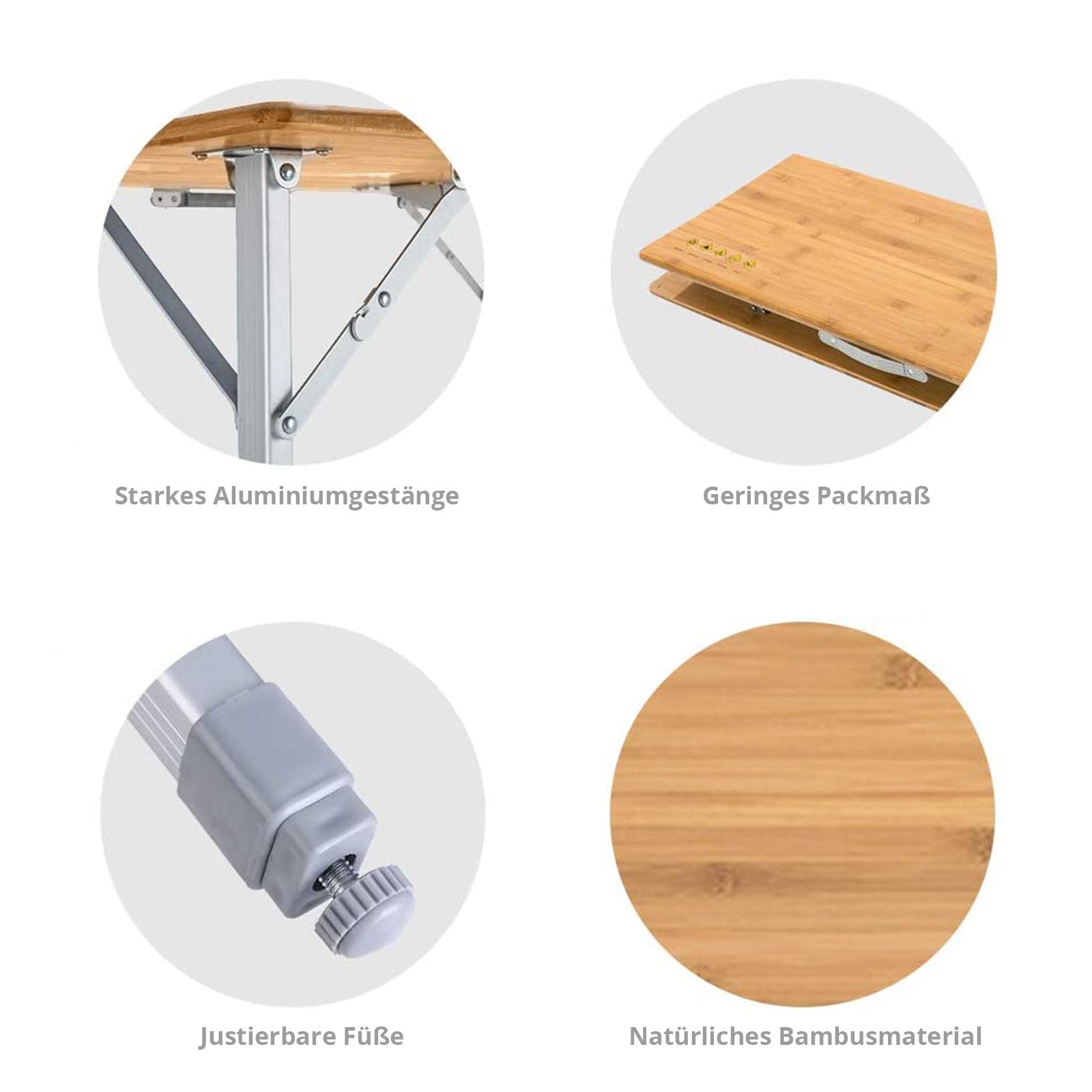 KingCamp Bamboo Family Table