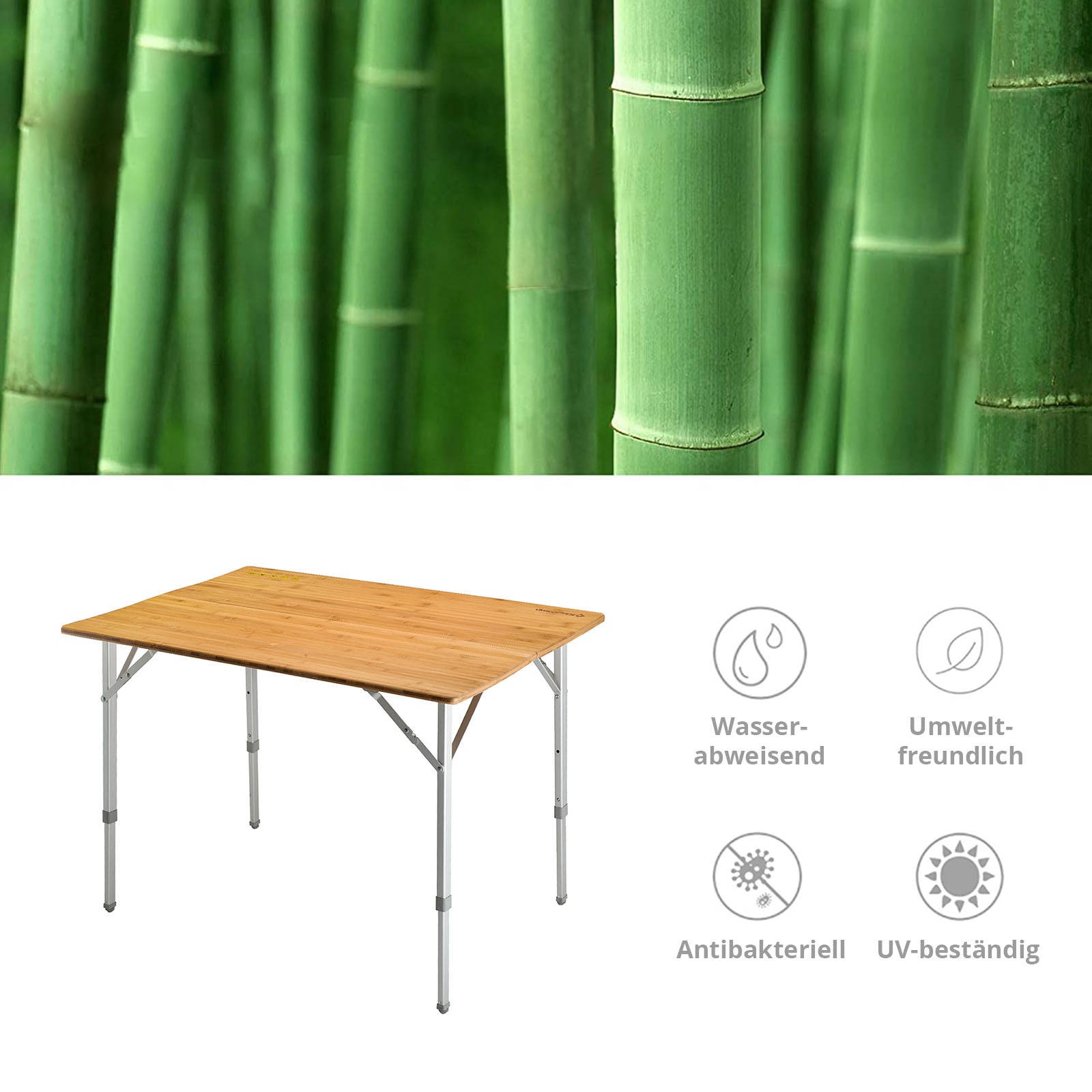 KingCamp Bamboo Family Table