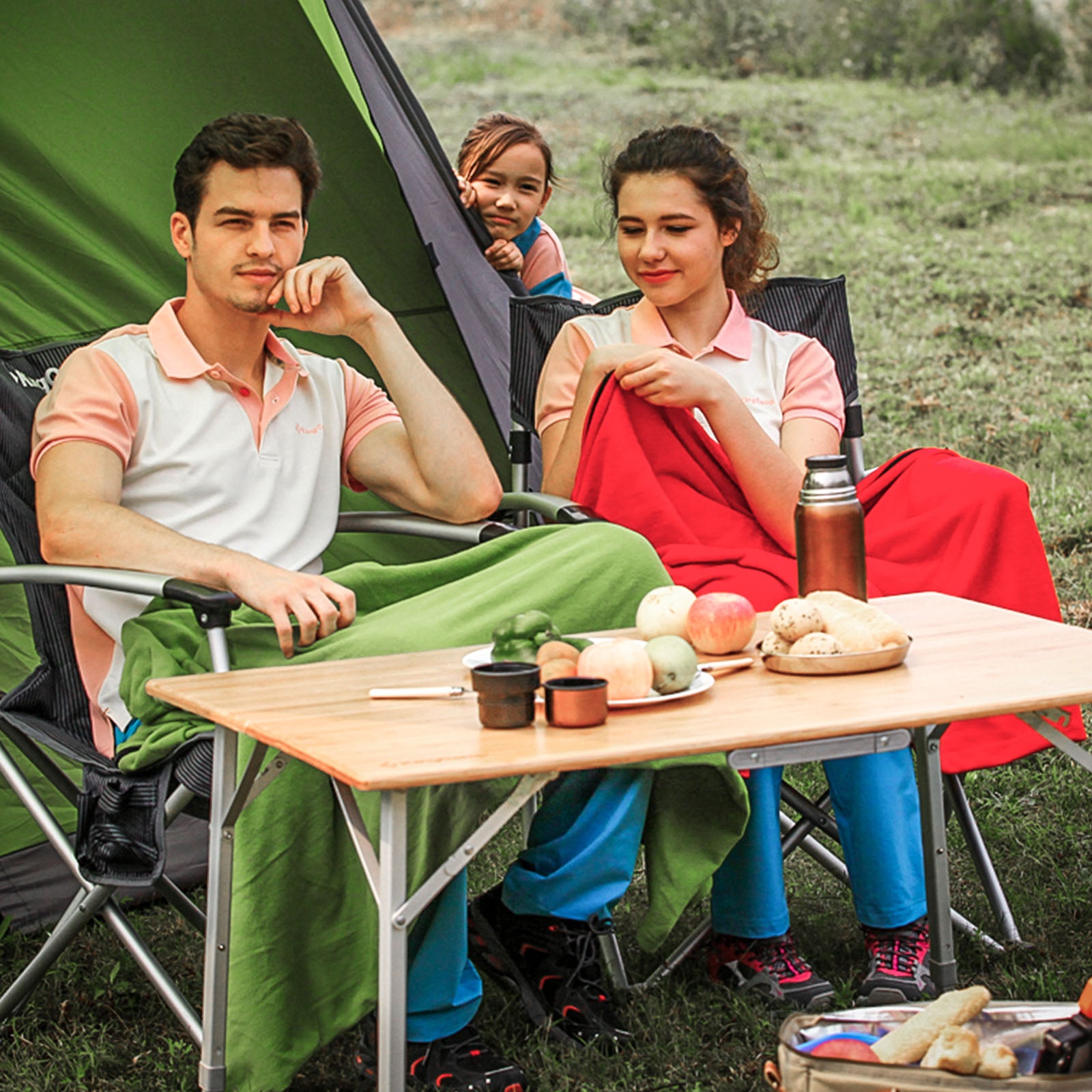 KingCamp Bamboo Family Table