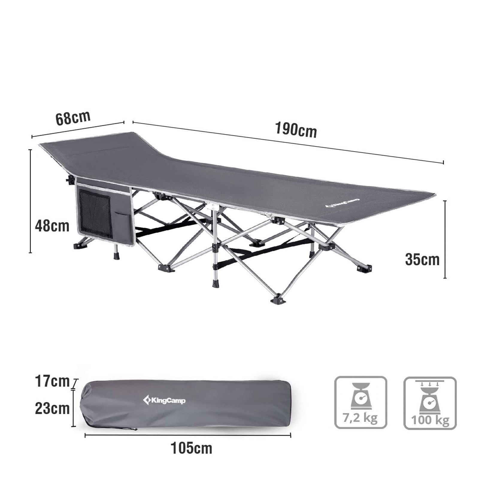 Willow camp bed
