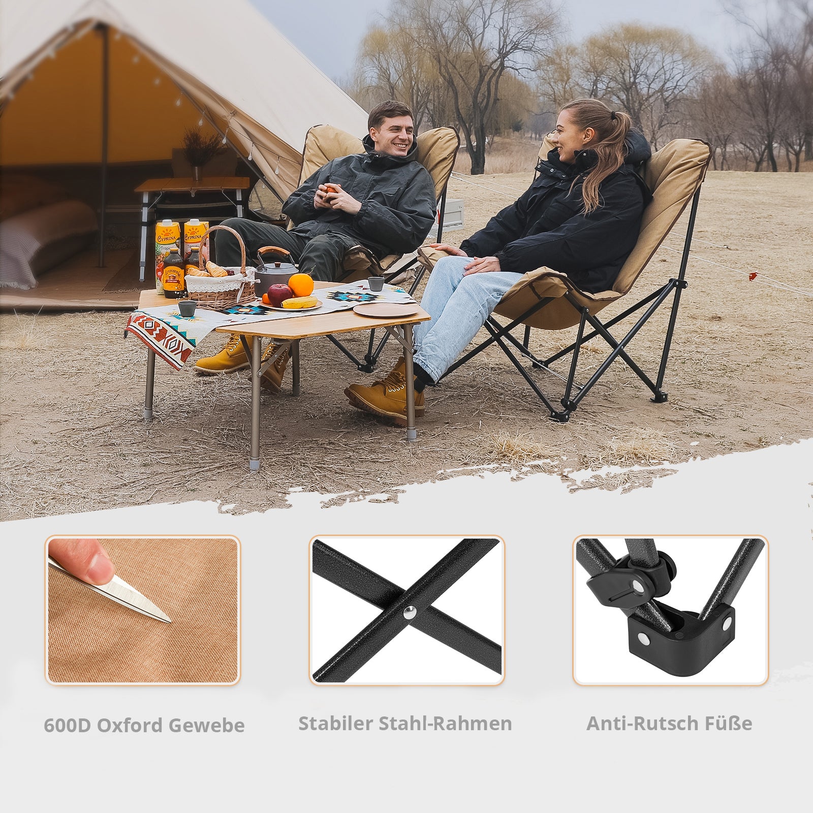 Campingstoel Lindon Relax