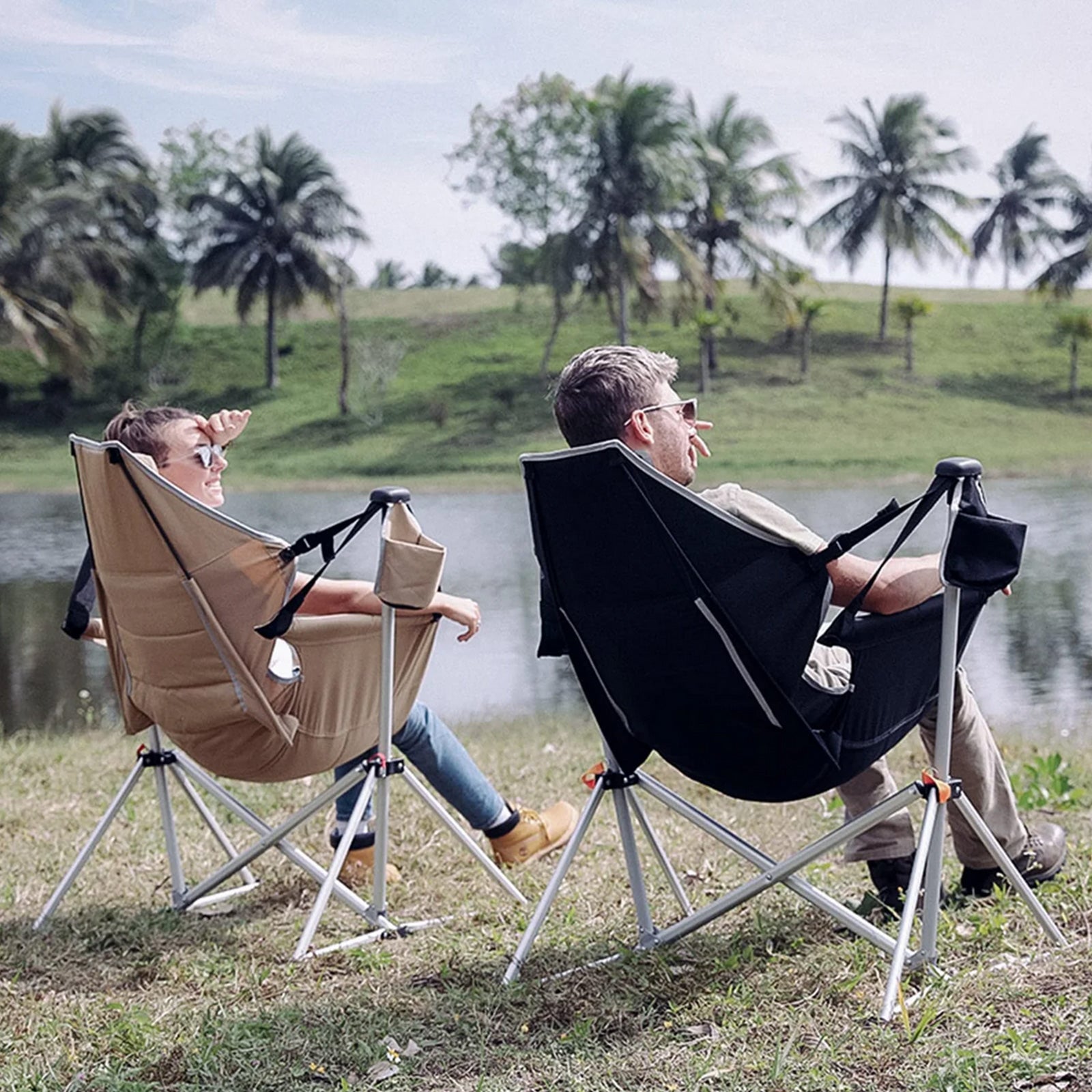 Campingstuhl Orchid Rocking Chair