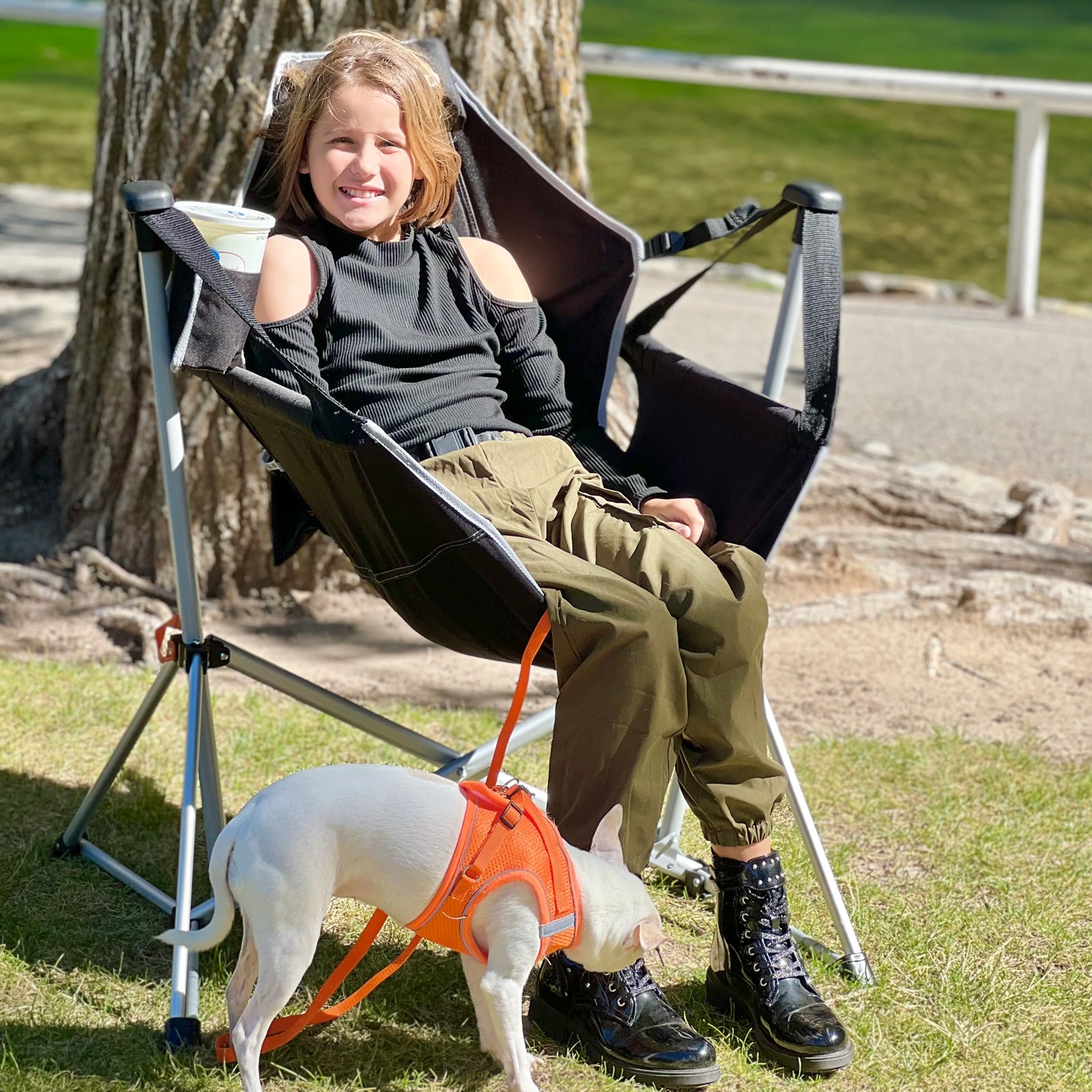 Campingstuhl Orchid Rocking Chair