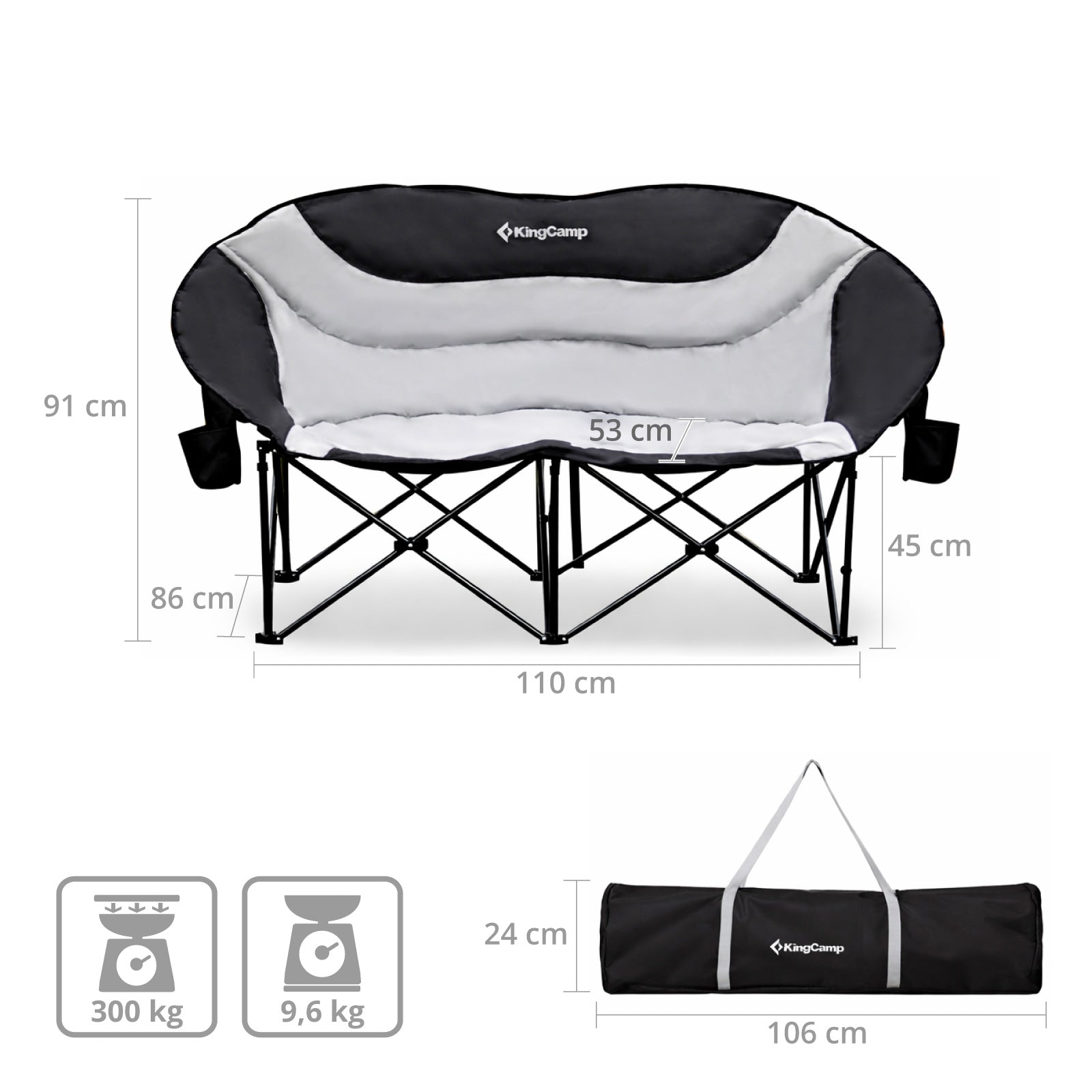 Campingstuhl Moon Sofa