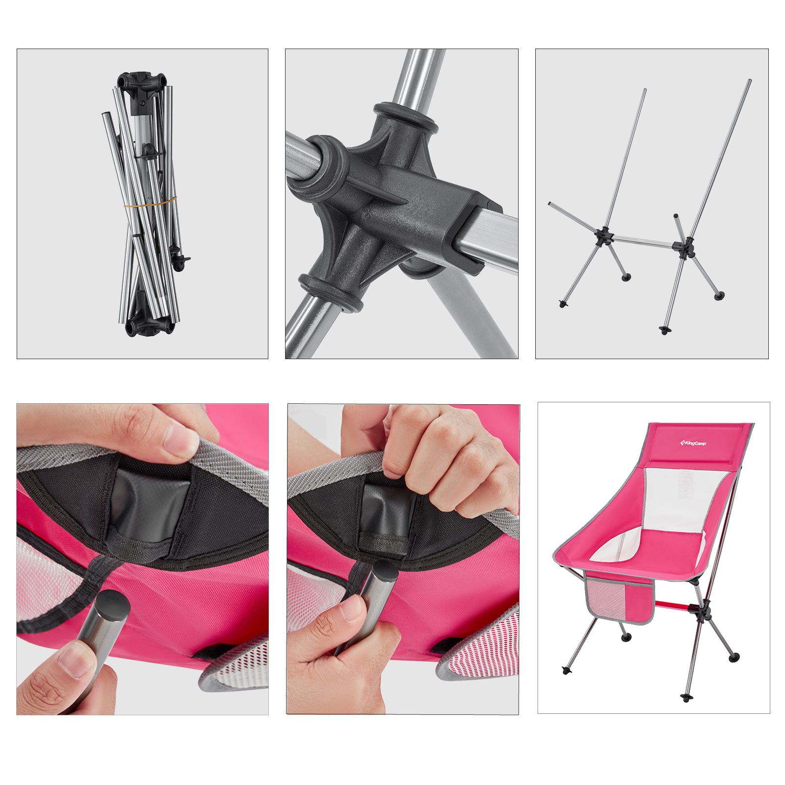 Chaise de camping Logan