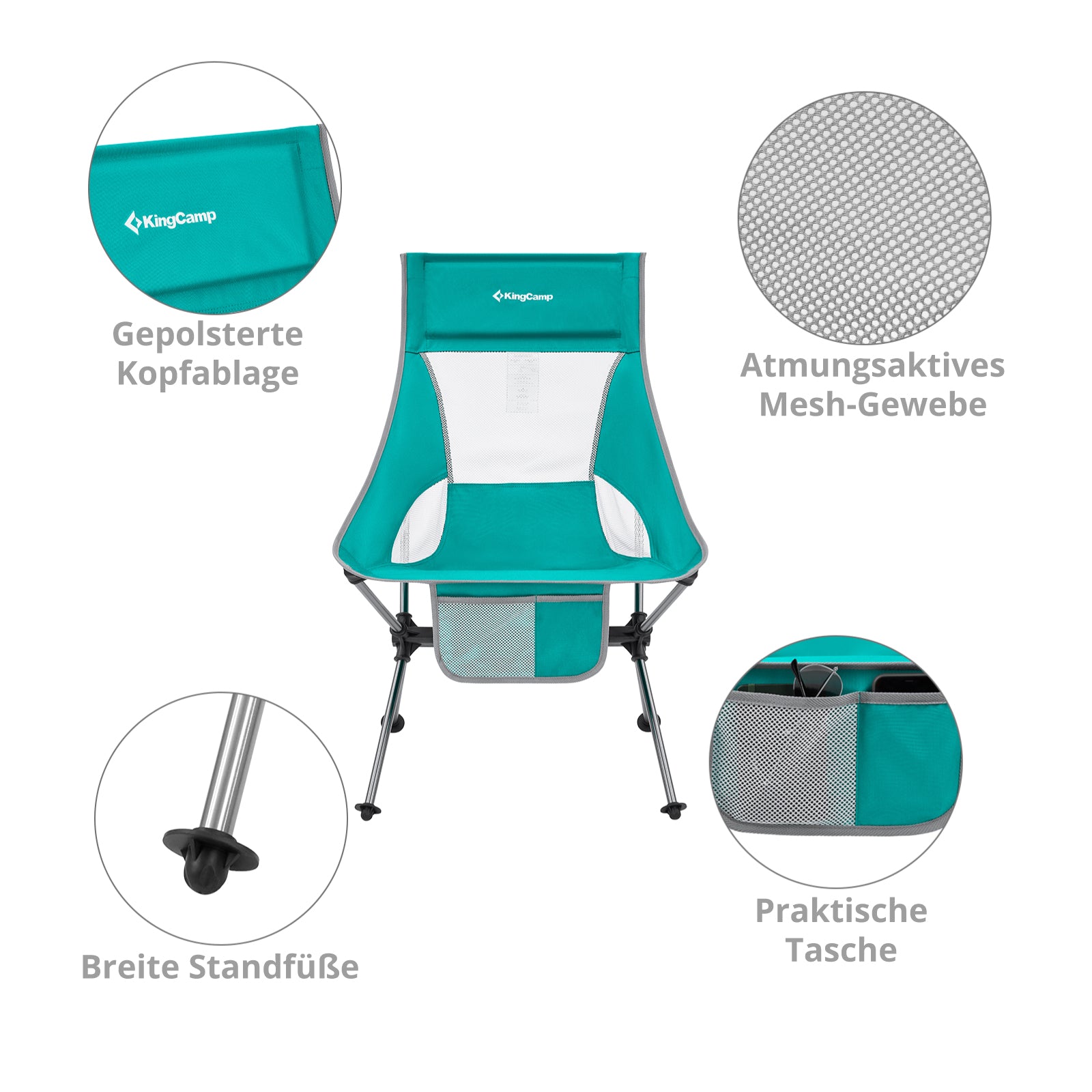 Chaise de camping Logan