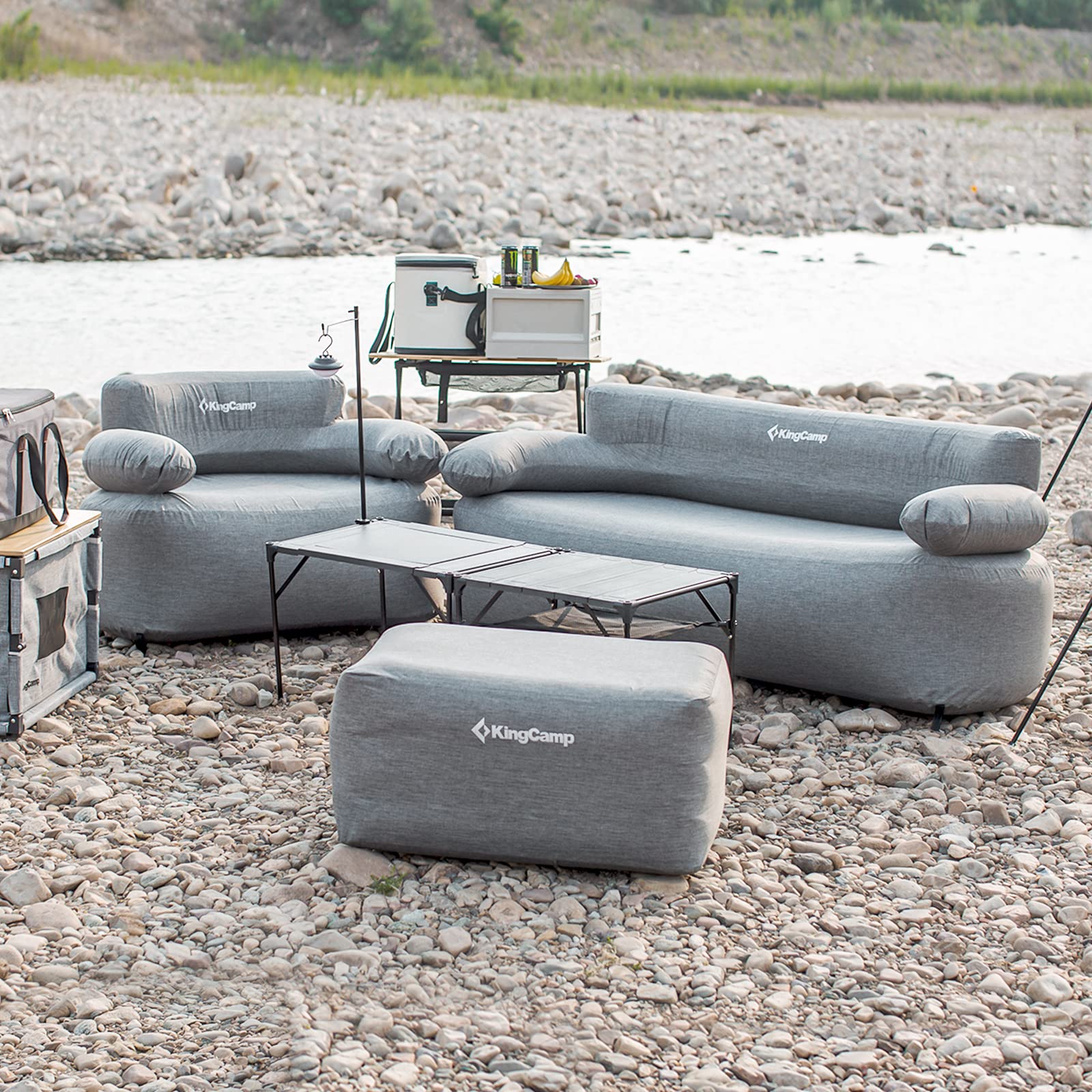 Campingsitz Air Cube Granite