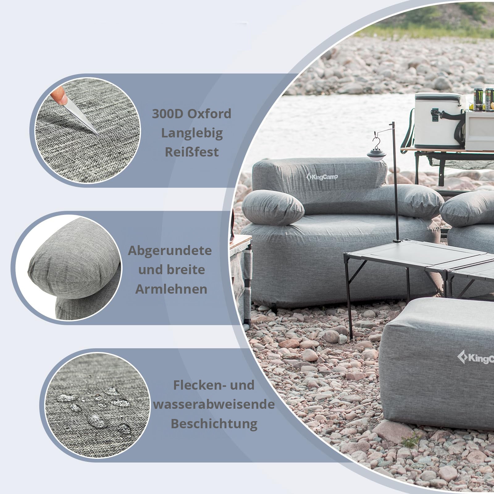 Campingsessel Air Lounger Granite