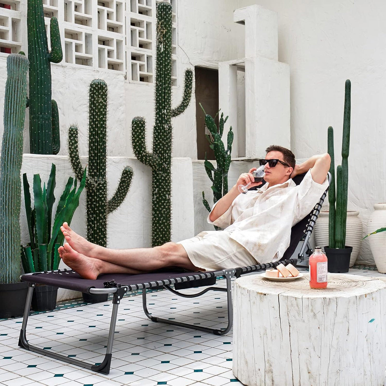 Chaise de camping Weston