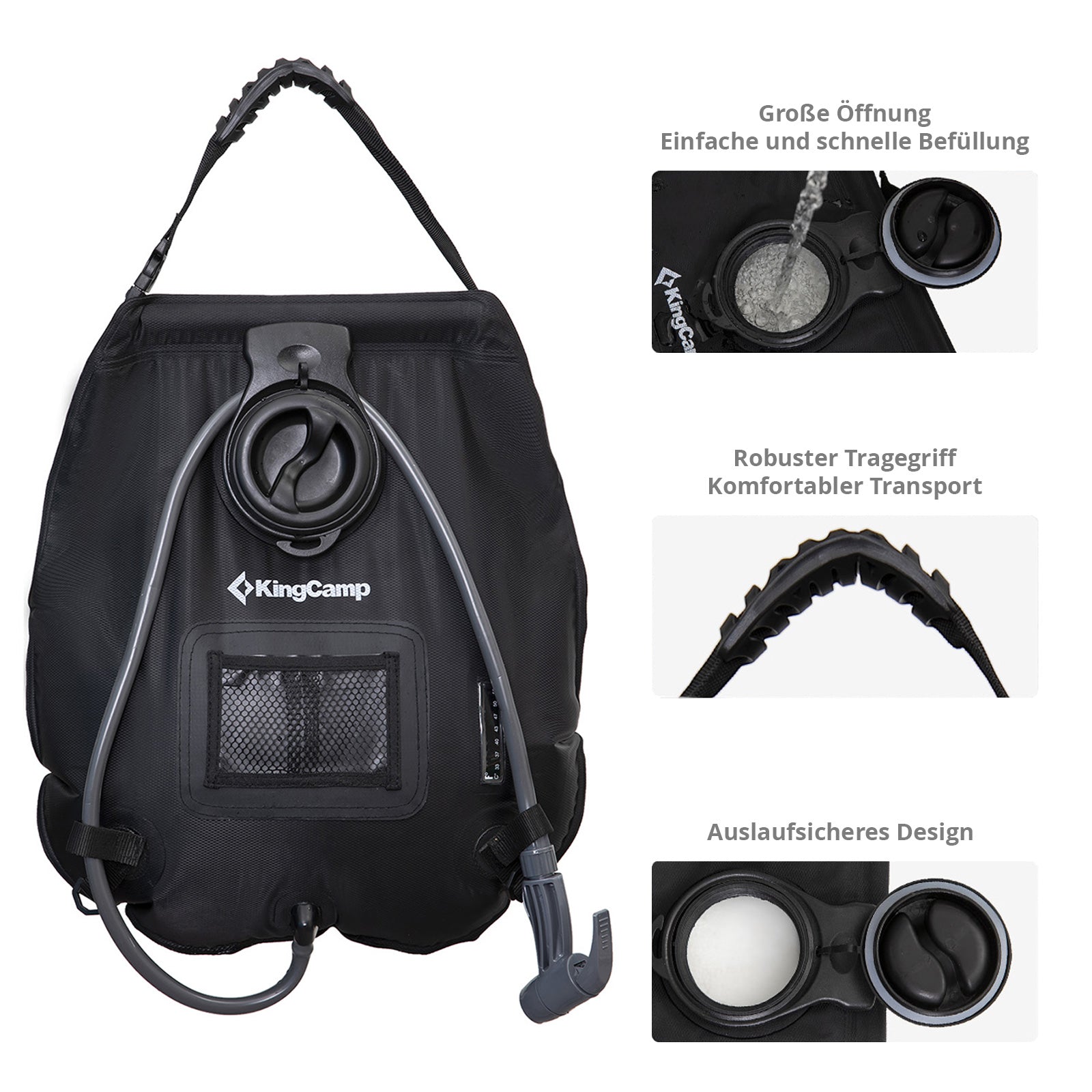 Camping shower Solar Shower Outback