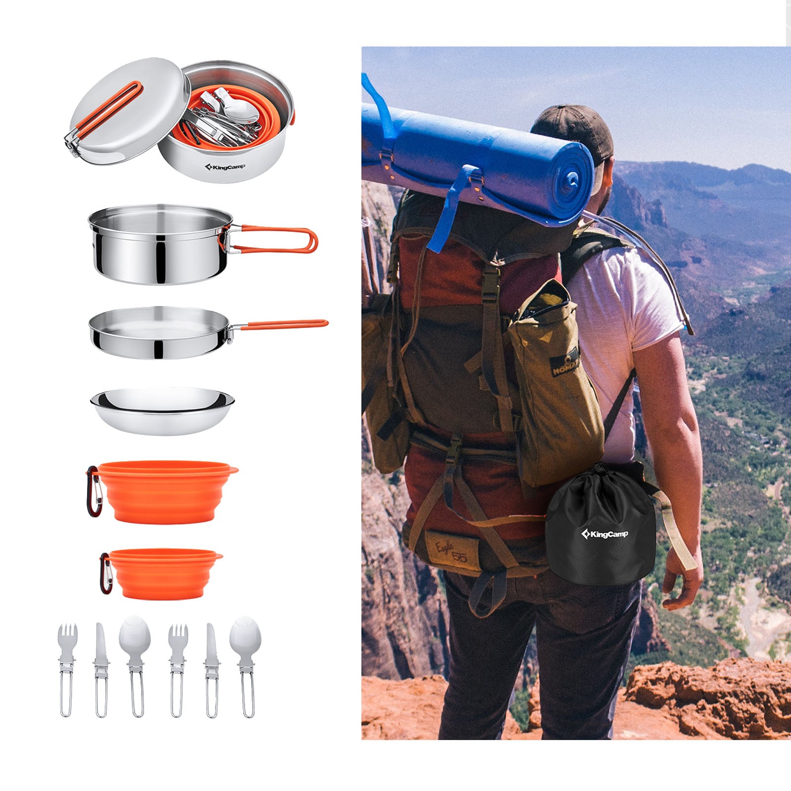 Adventurer I Pro cooking set