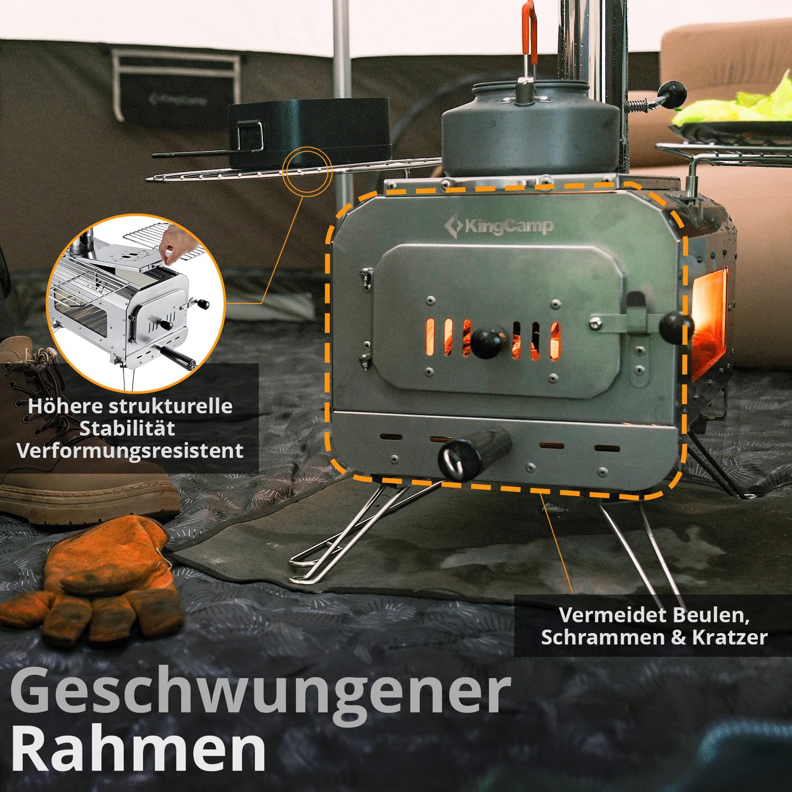 Réchaud de tente Greenland L