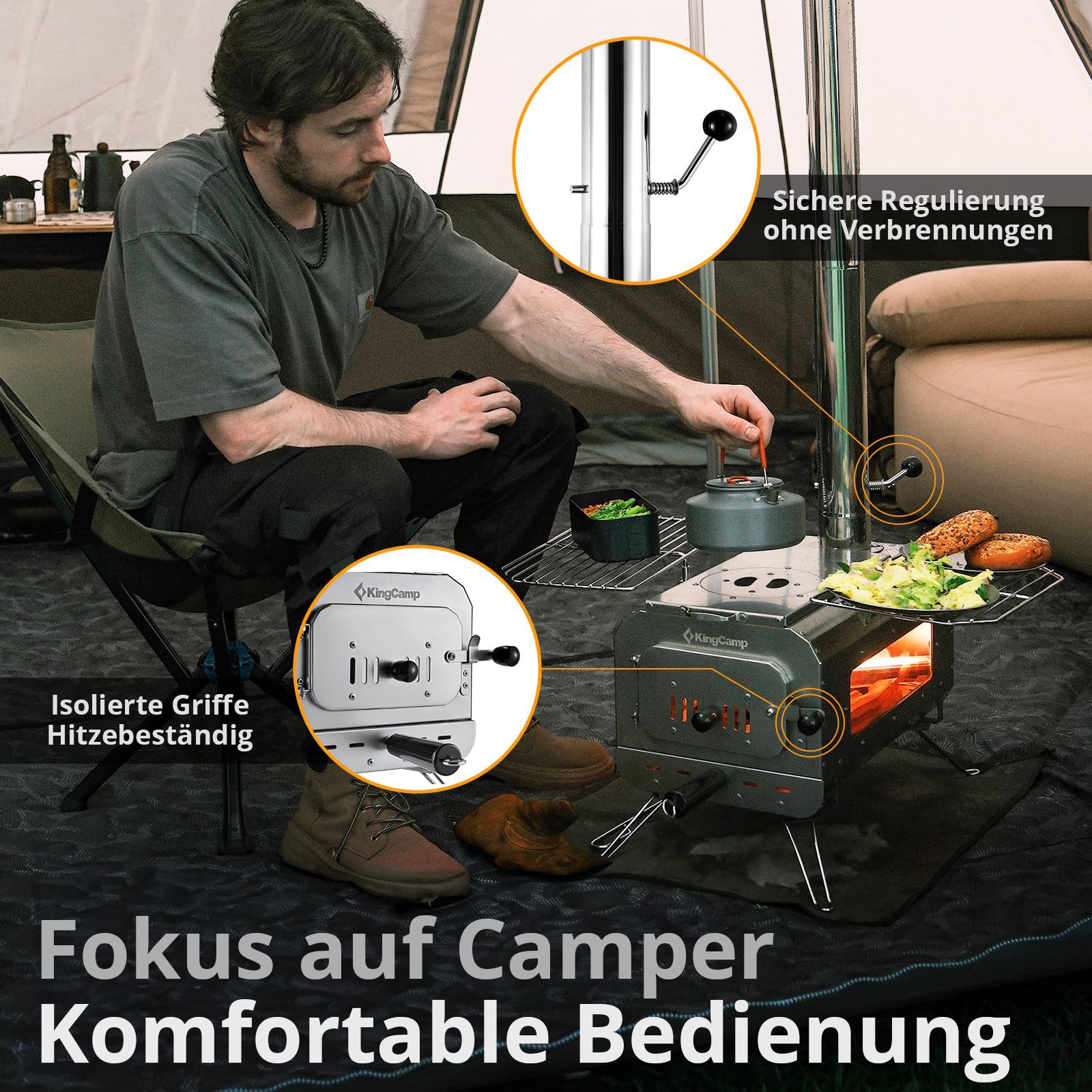 Tent stove Greenland L