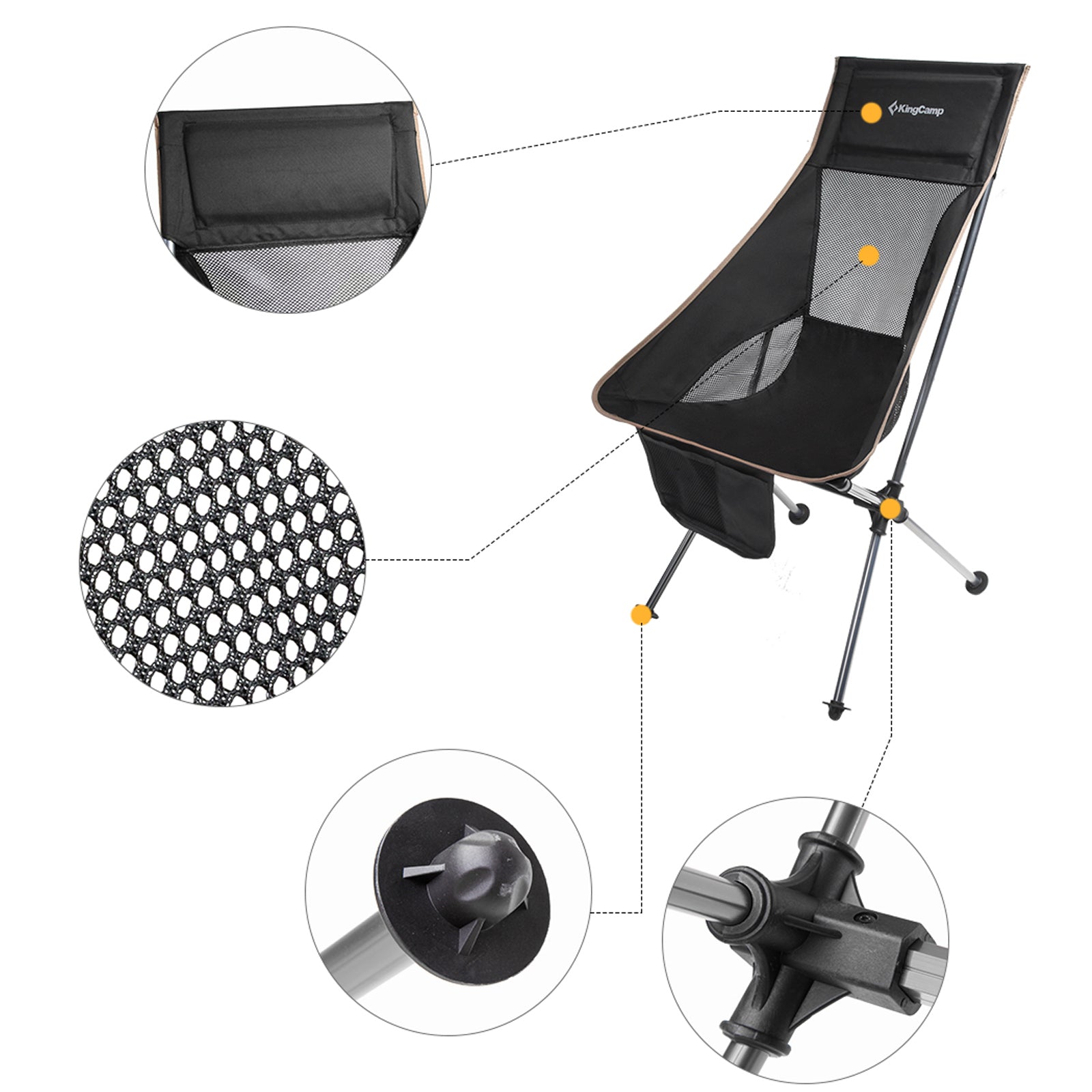 Campingstuhl Ultralight High Chair