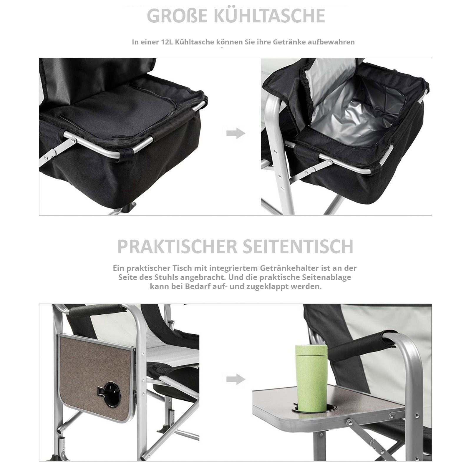 Campingstuhl Comfort Director Chair