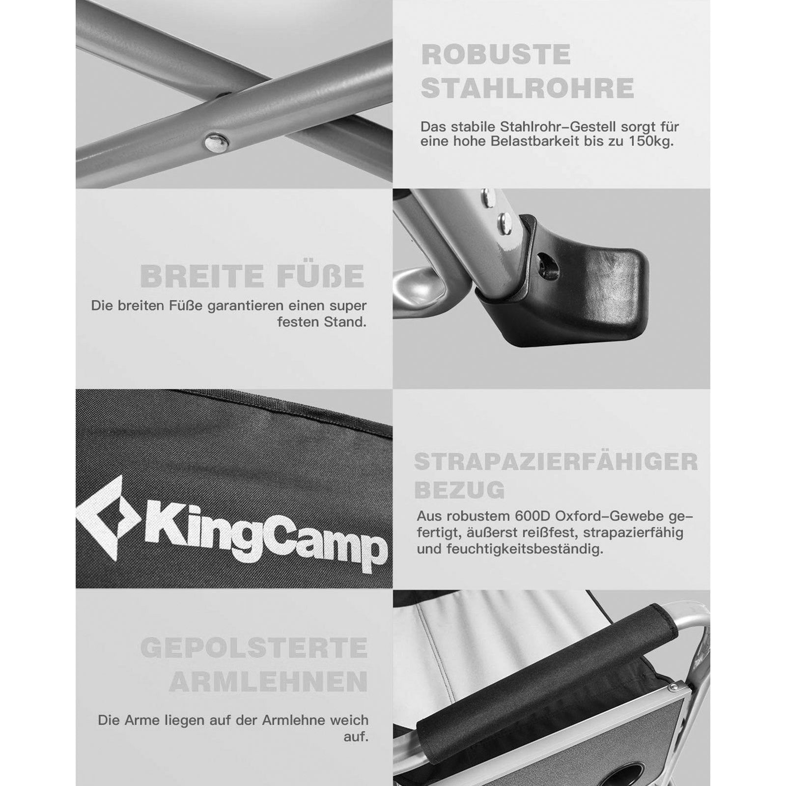 Campingstuhl Comfort Director Chair