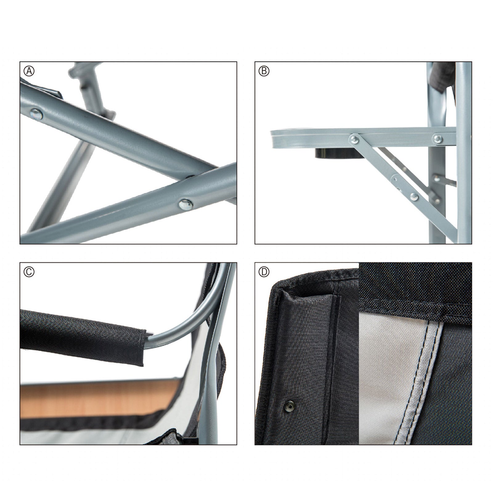 Campingstuhl Comfort Director Chair